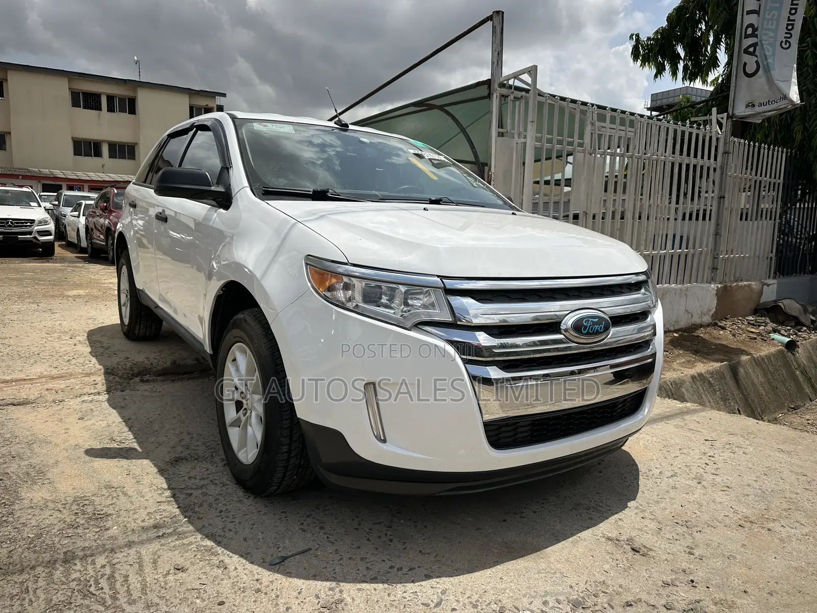 Ford Edge SEL 4dr SUV (3.5L 6cyl 6A) 2014 White