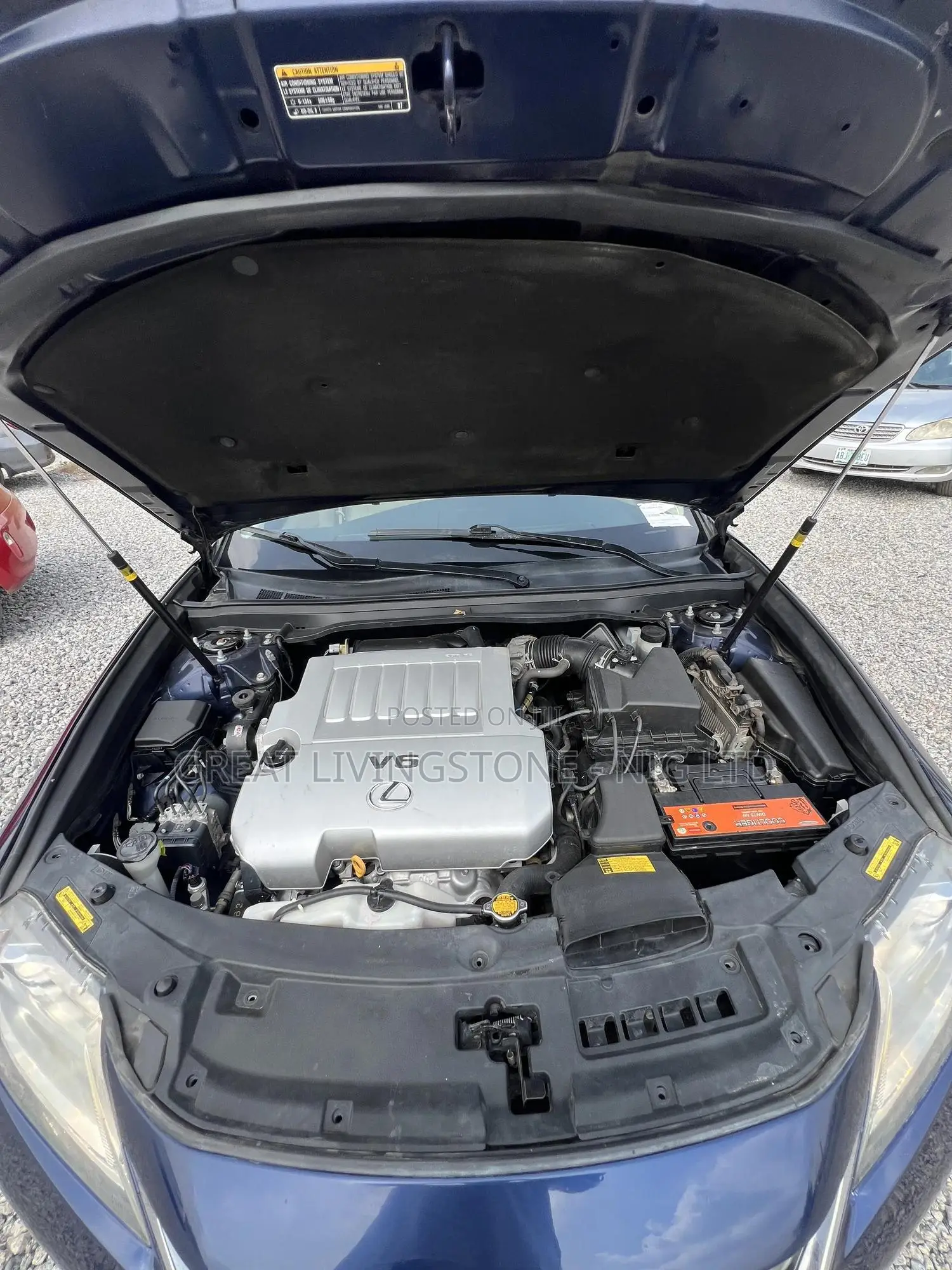Lexus ES 2013 Blue