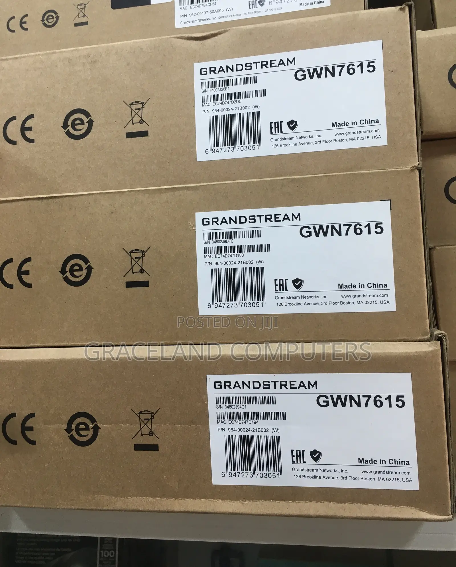 Grandstream Gwn7615 Indoor Dual-Band Wi-Fi Access Point