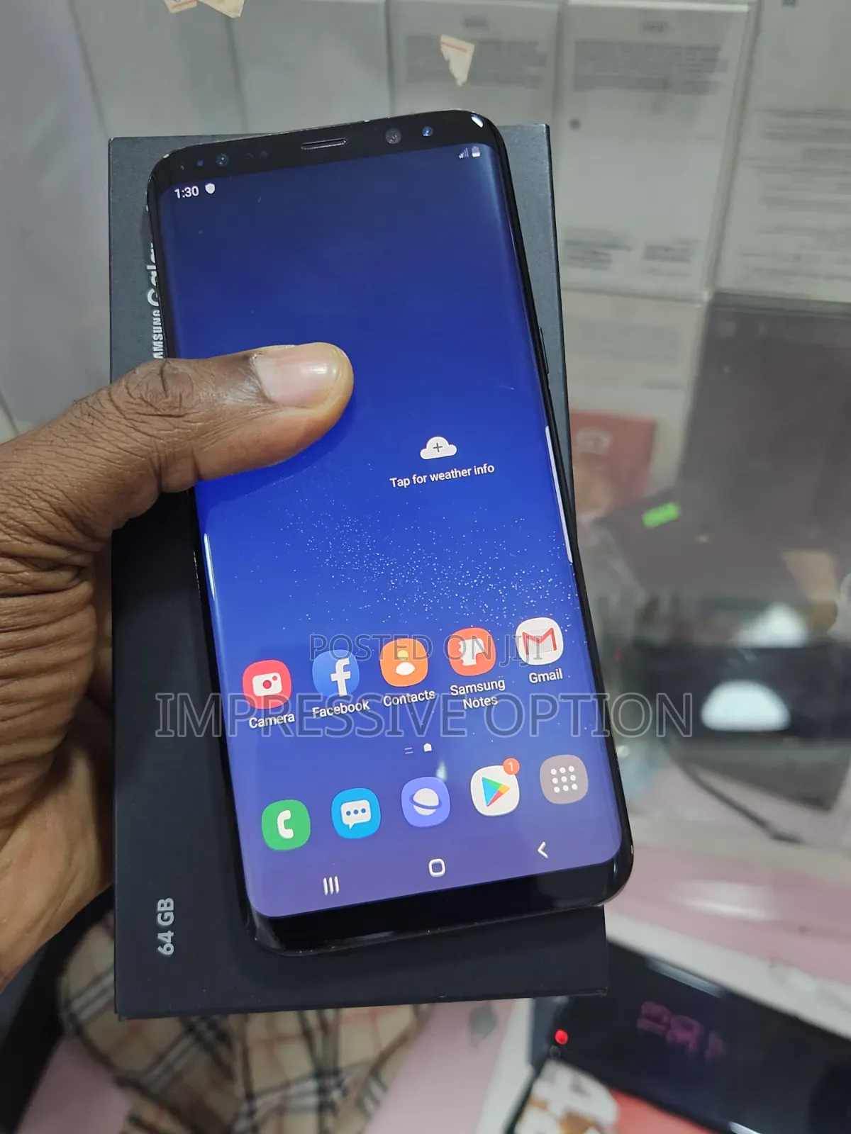 Samsung Galaxy S8 Plus 64 GB Black