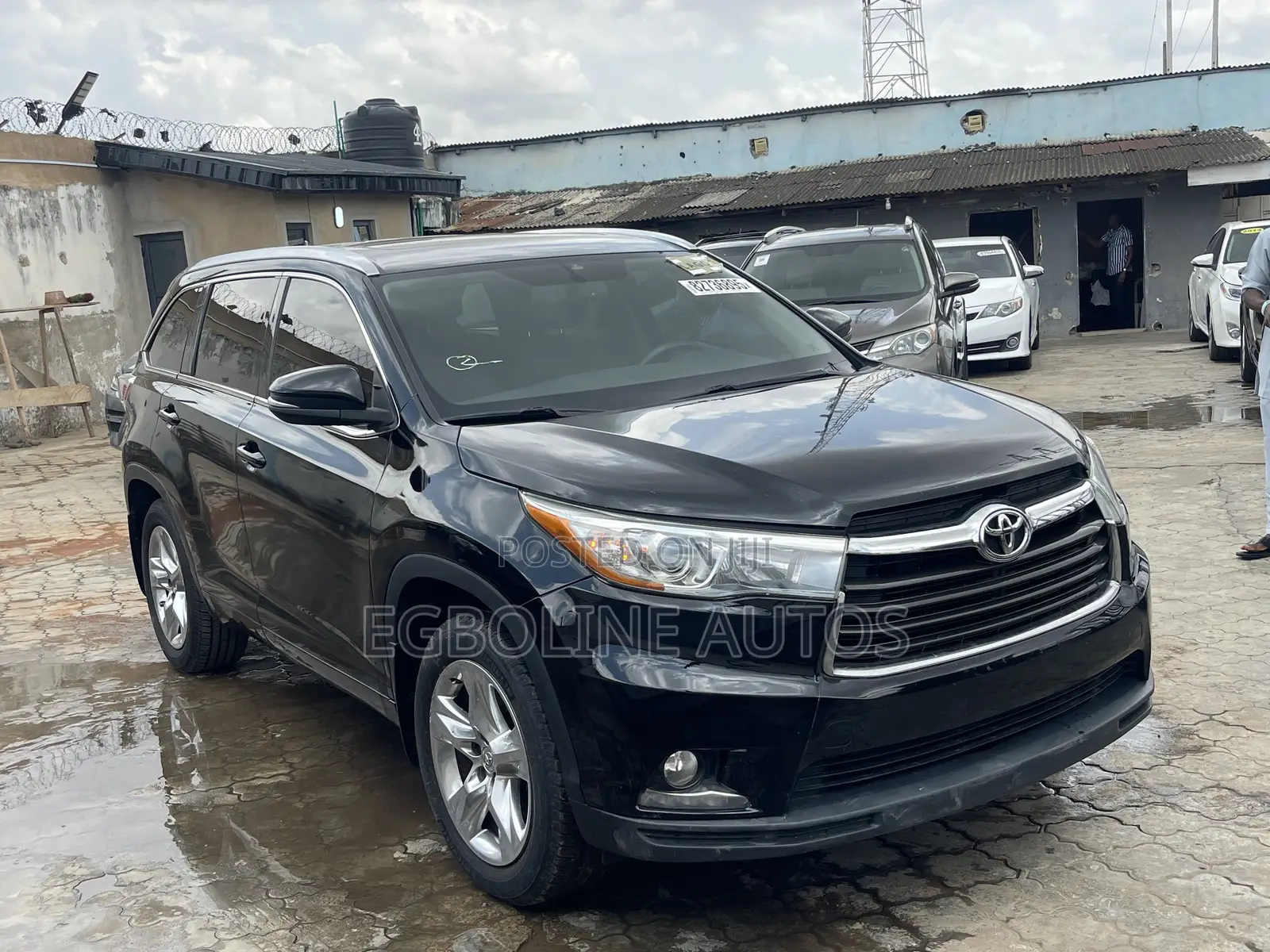 Toyota Highlander Limited 4dr SUV AWD (3.5L 6cyl 6A) 2015 Black