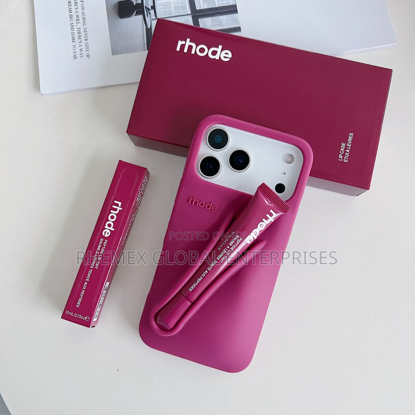 Rhode Phone Case and Lip Gloss