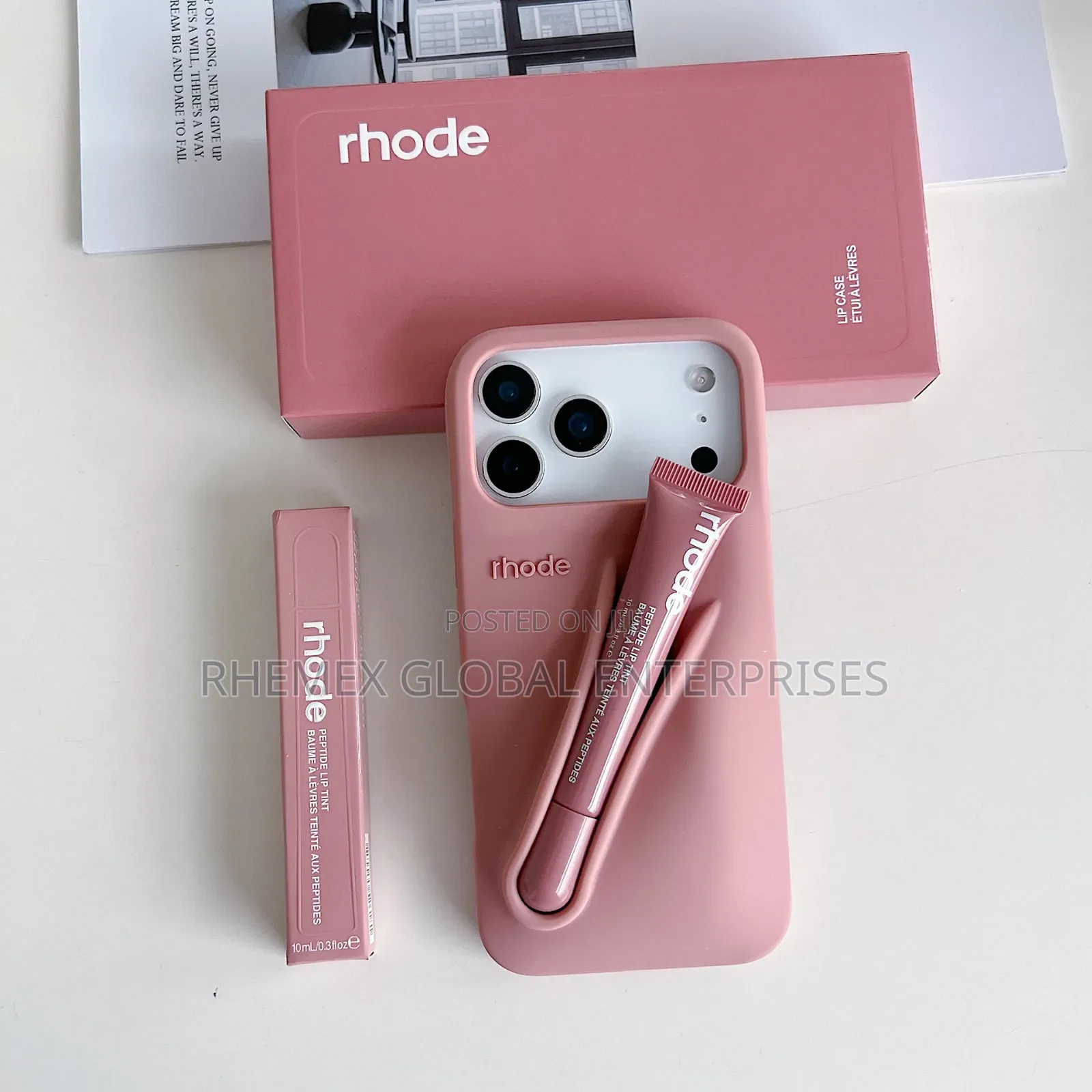 Rhode Phone Case and Lip Gloss
