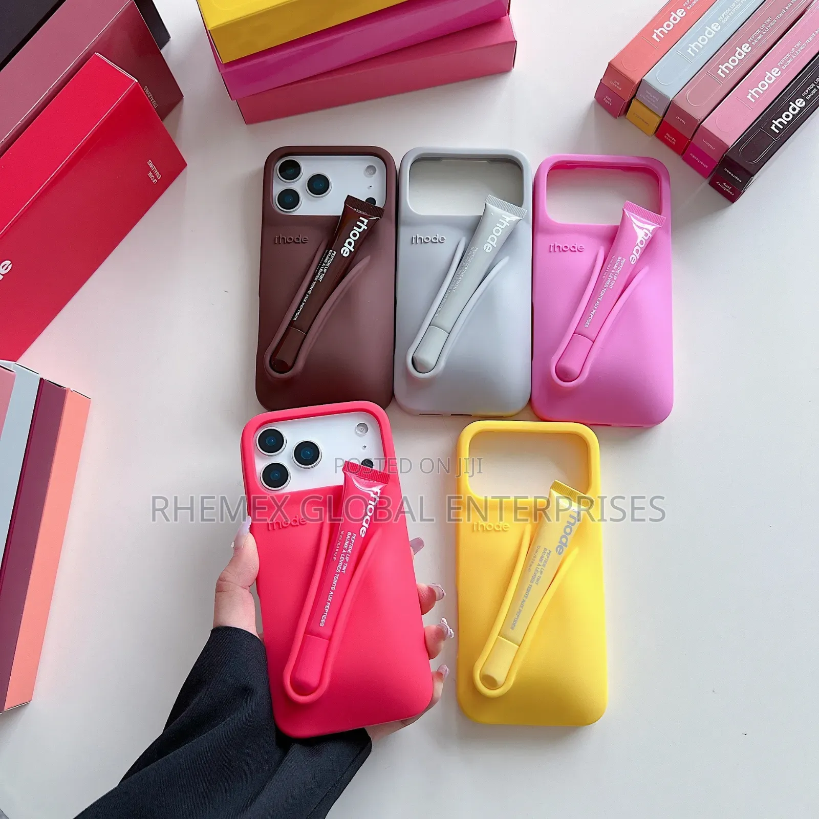Rhode Phone Case and Lip Gloss