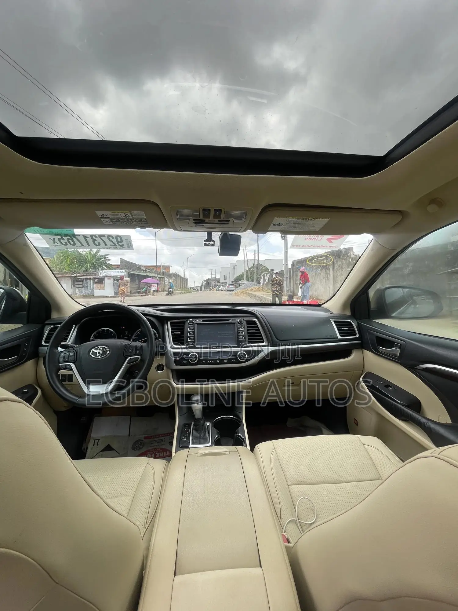 Toyota Highlander Limited V6 4x4 (3.5L 6cyl 6A) 2016 Gray
