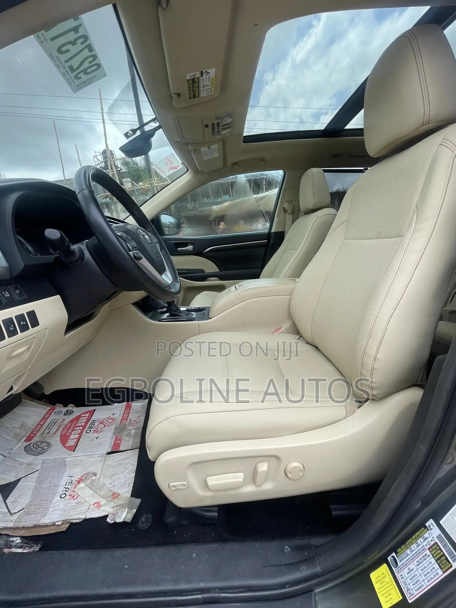 Toyota Highlander Limited V6 4x4 (3.5L 6cyl 6A) 2016 Gray