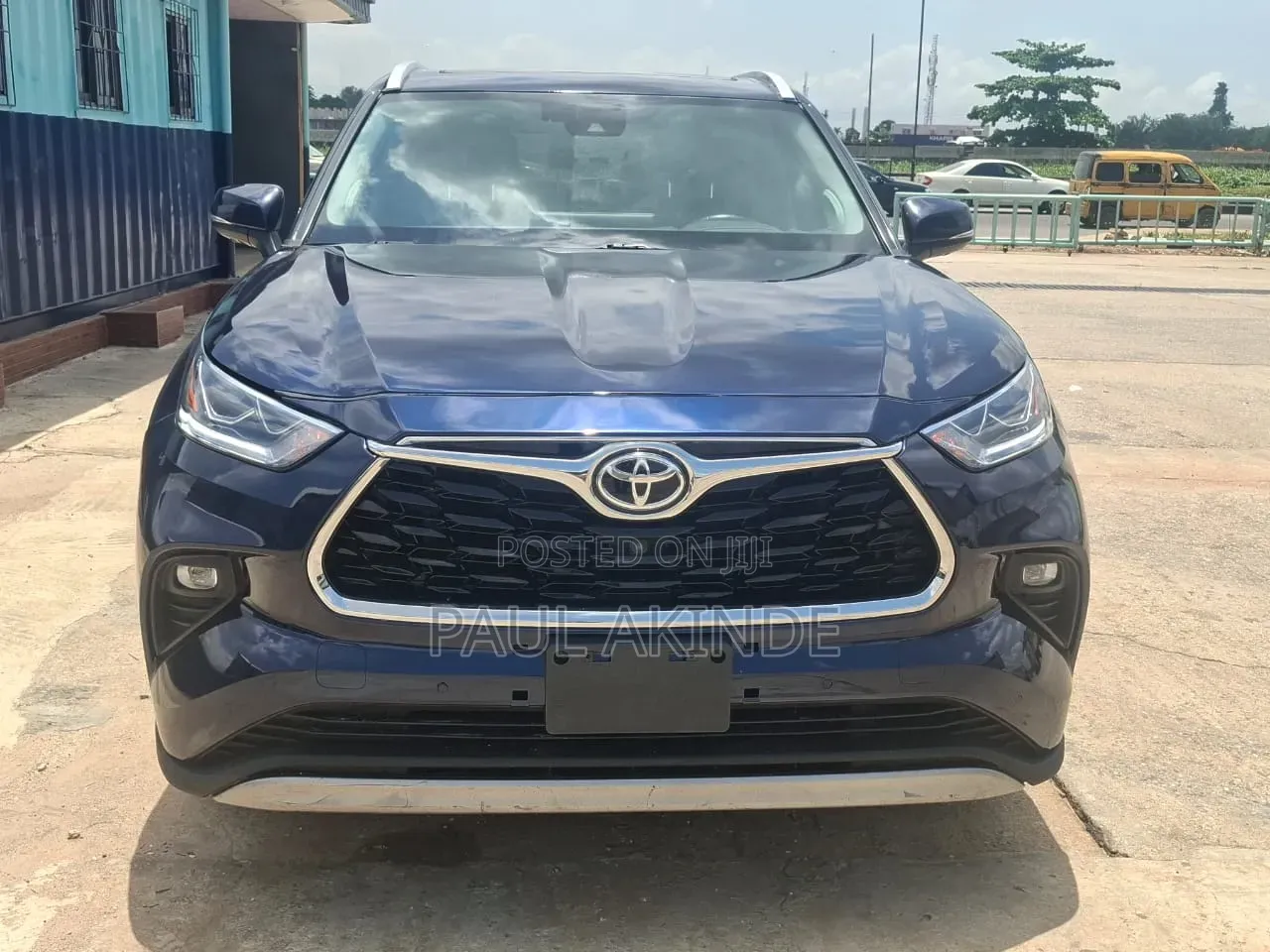 Toyota Highlander Platinum 2021 Blue