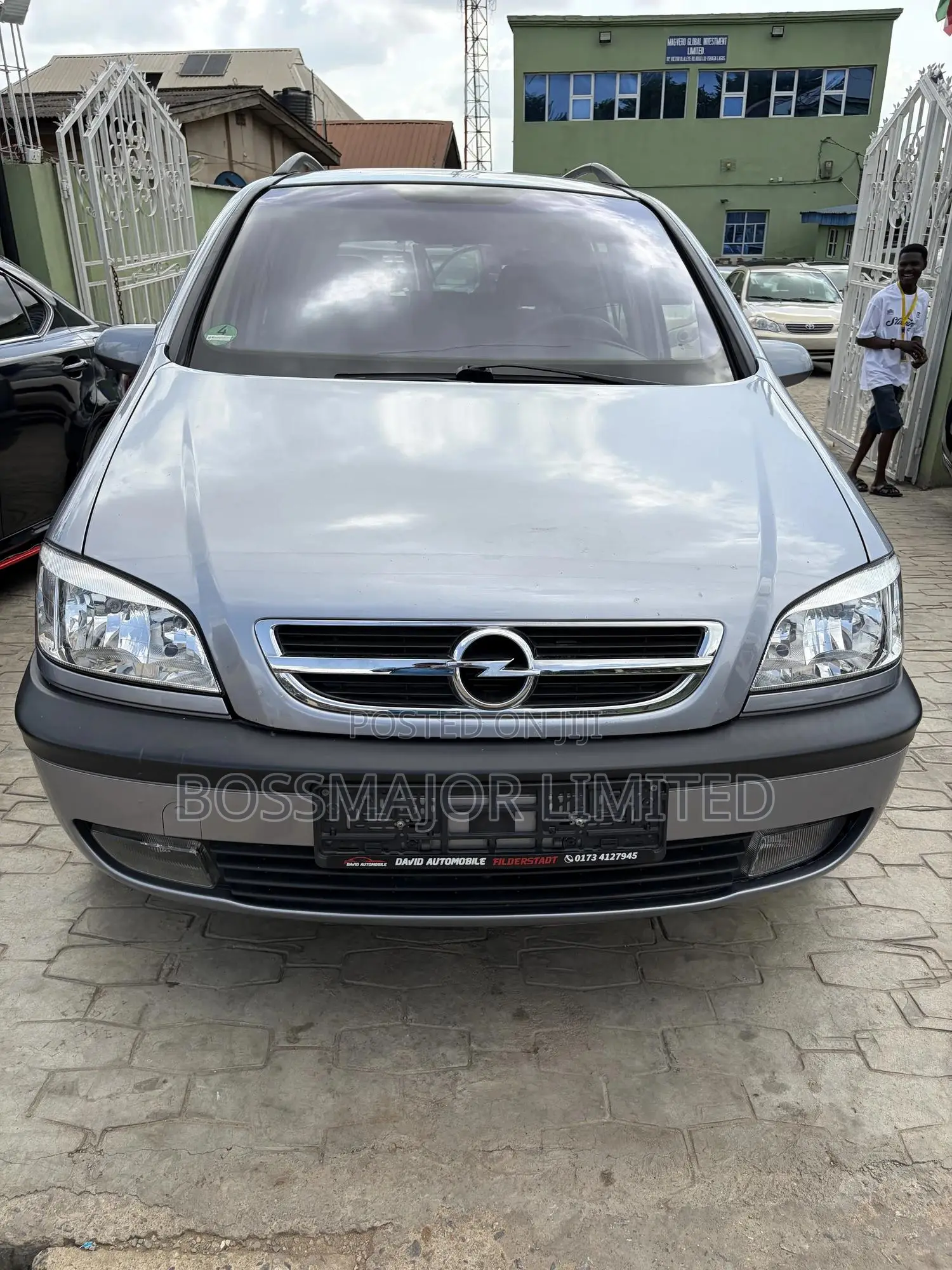 Opel Zafira 2002 Gray