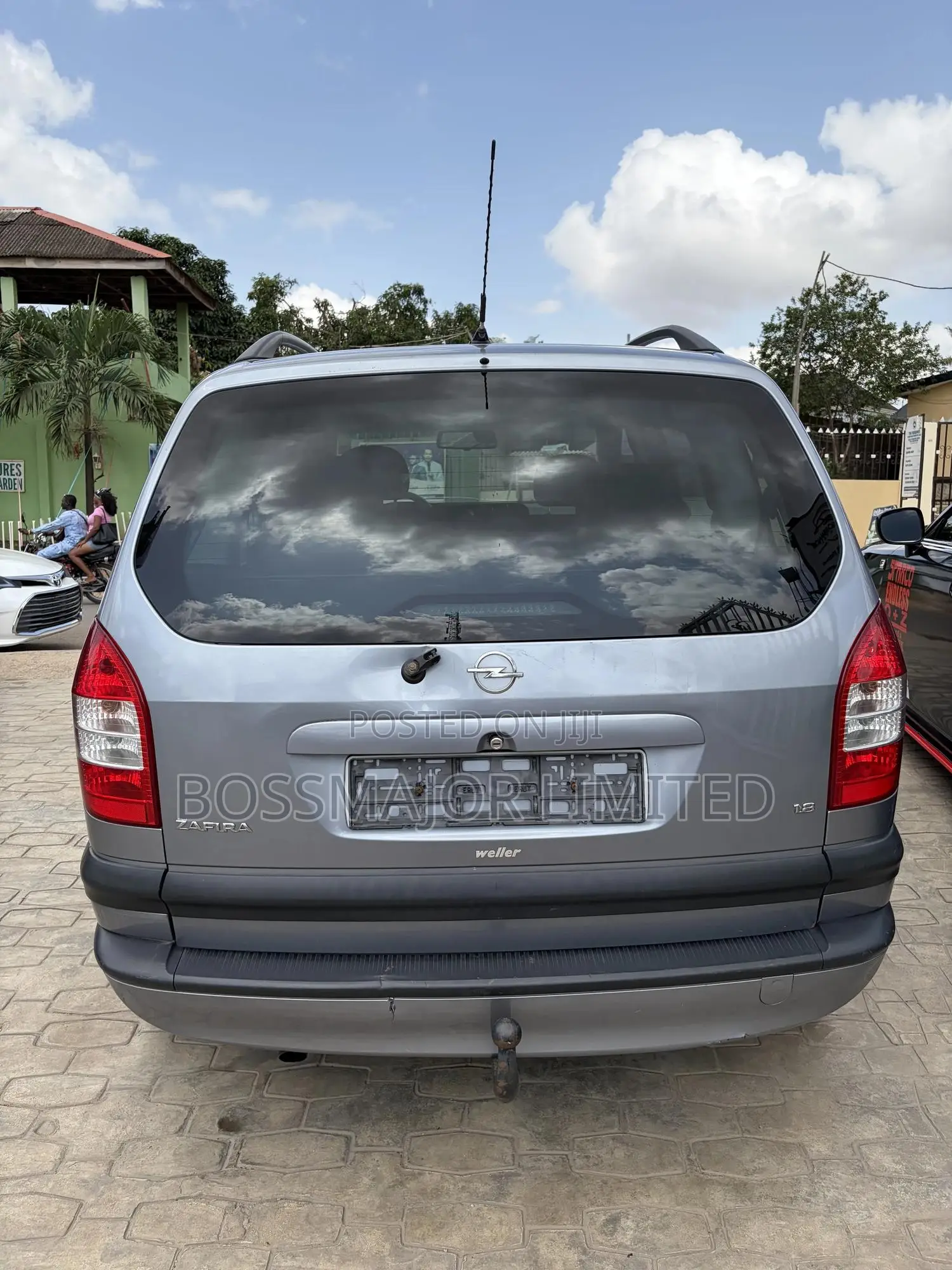 Opel Zafira 2002 Gray