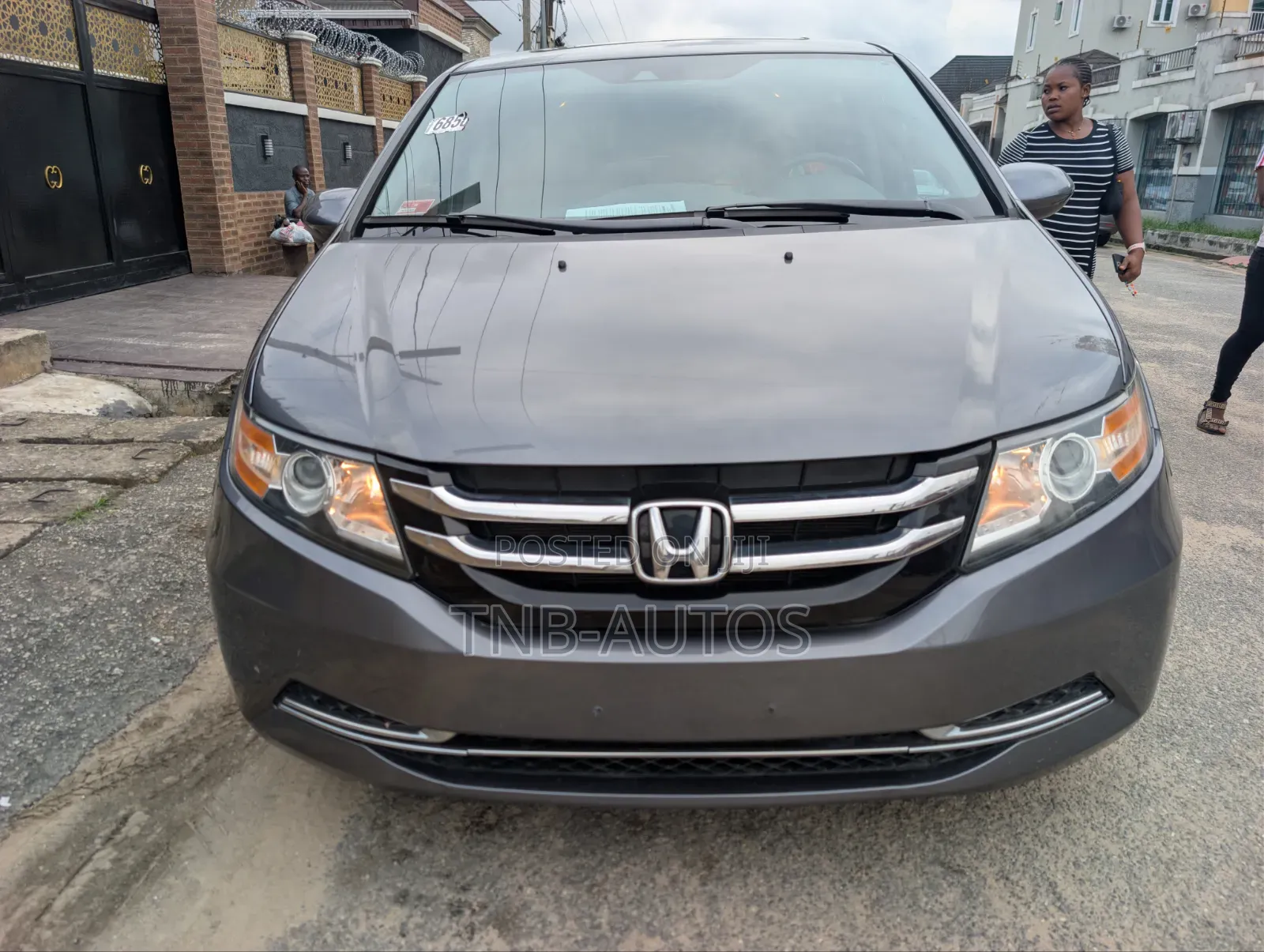 Honda Odyssey EX-L 4dr Minivan w/Navigation (3.5L 6cyl 6A) 2014 Gray