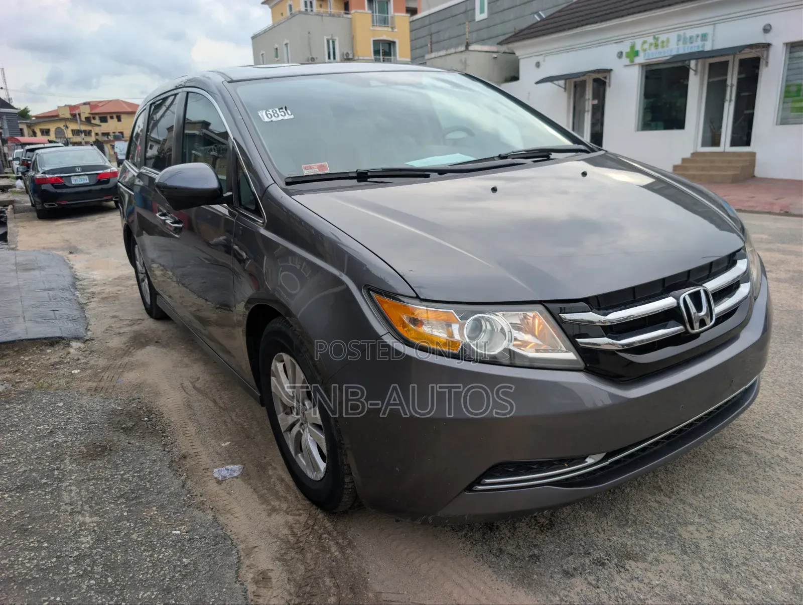Honda Odyssey EX-L 4dr Minivan w/Navigation (3.5L 6cyl 6A) 2014 Gray