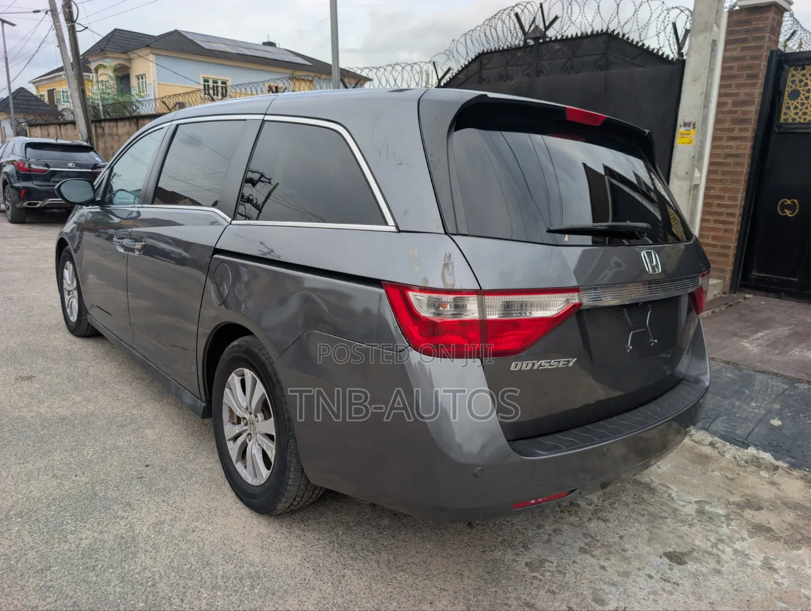 Honda Odyssey EX-L 4dr Minivan w/Navigation (3.5L 6cyl 6A) 2014 Gray