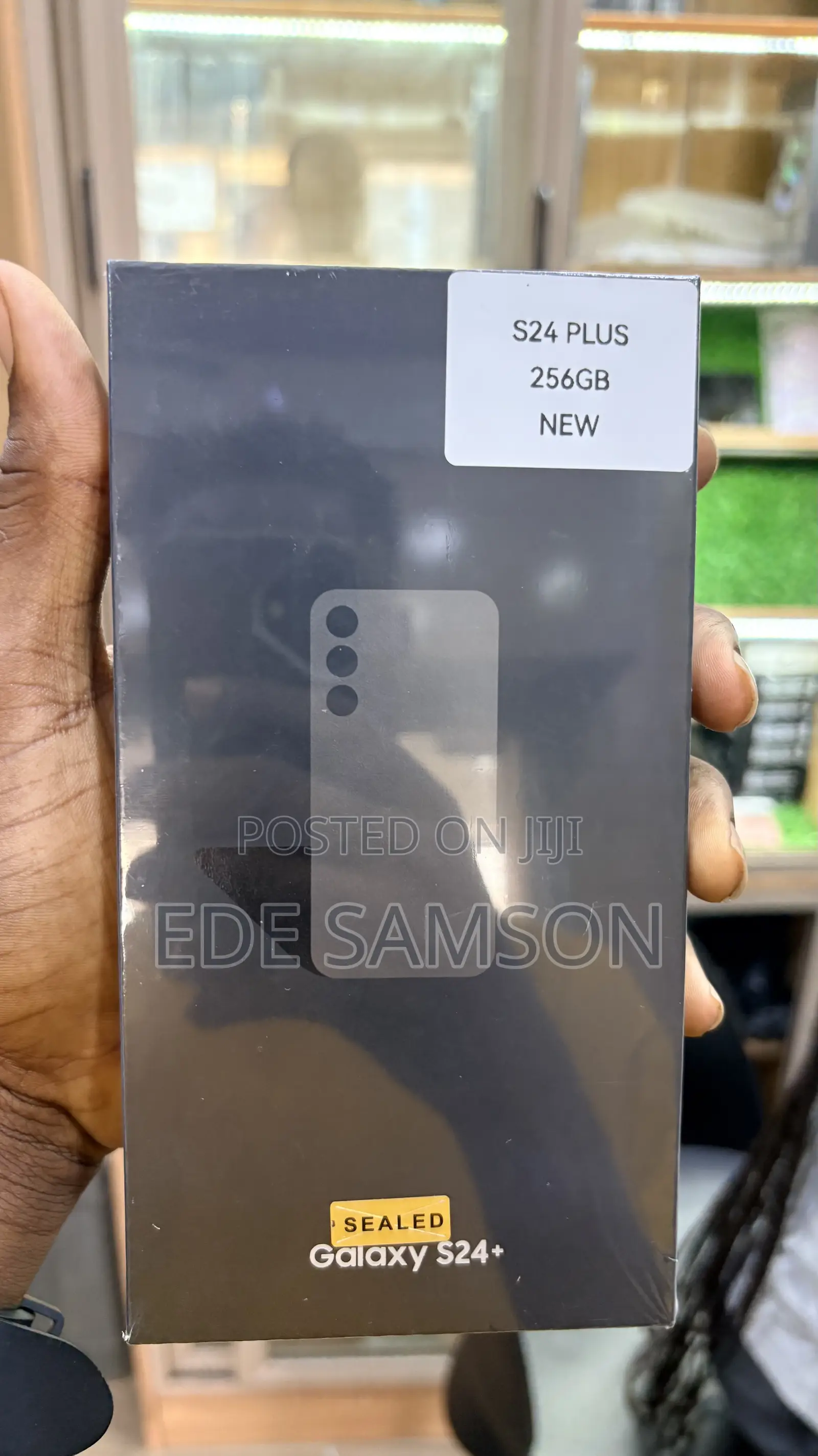 New Samsung Galaxy S24 Plus 256 GB Black
