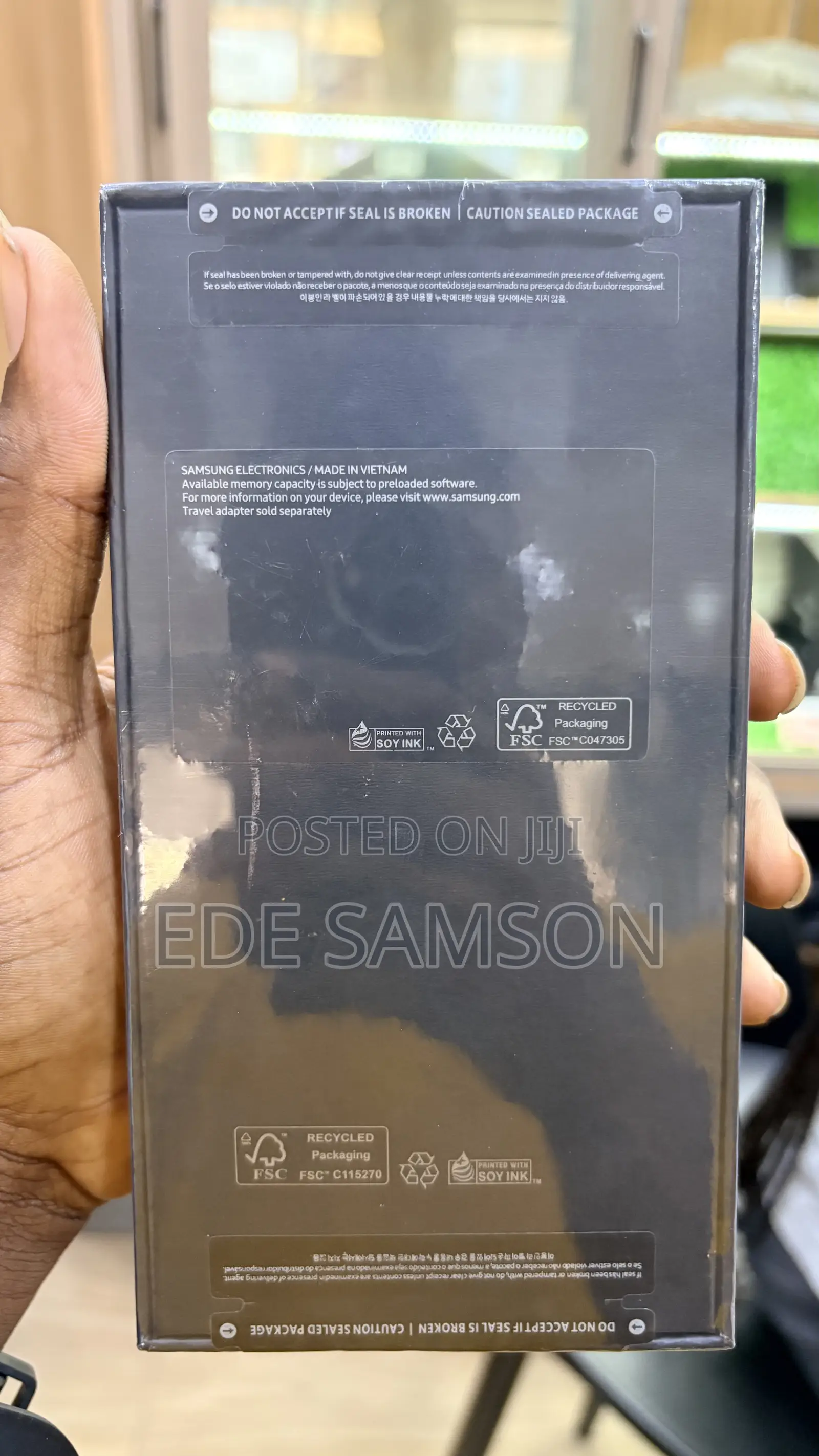 New Samsung Galaxy S24 Plus 256 GB Black