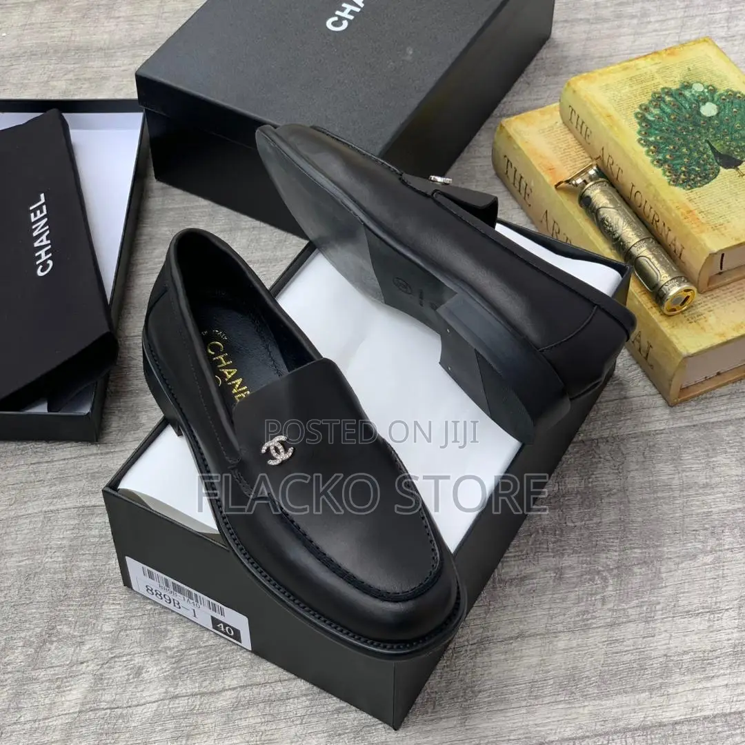 Original Chanel Loafers Shoes