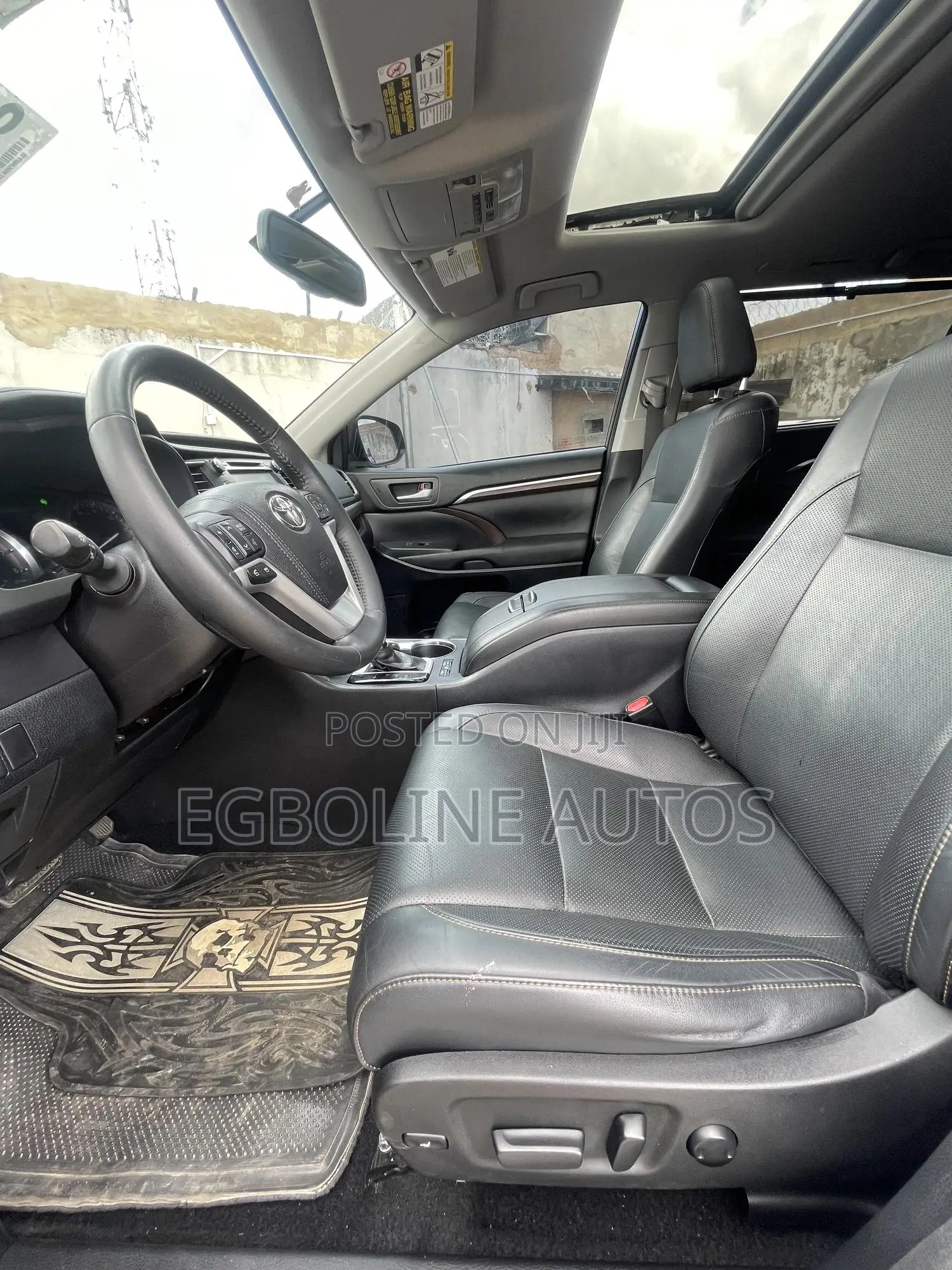Toyota Highlander Limited 4dr SUV AWD (3.5L 6cyl 6A) 2015 Black