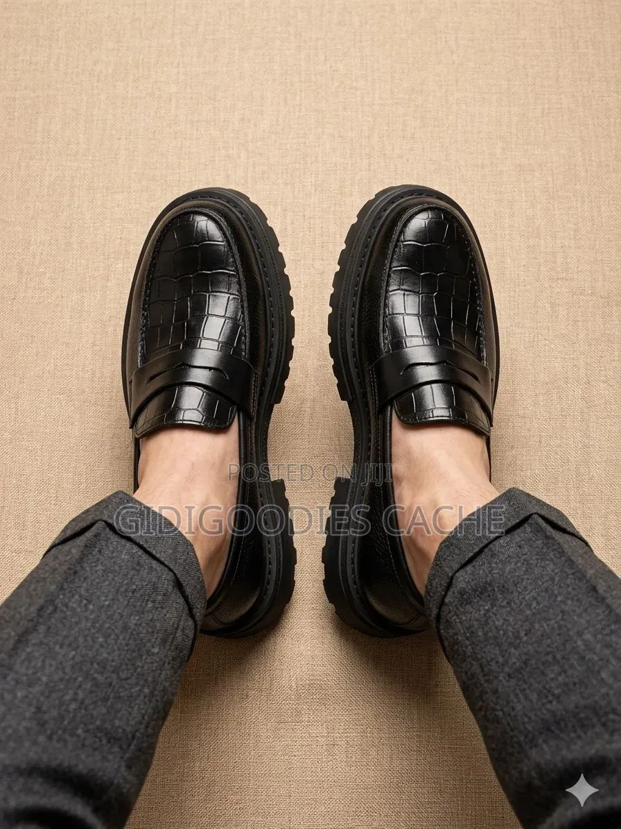 Executive Lug Loafers for Men Size 40-46