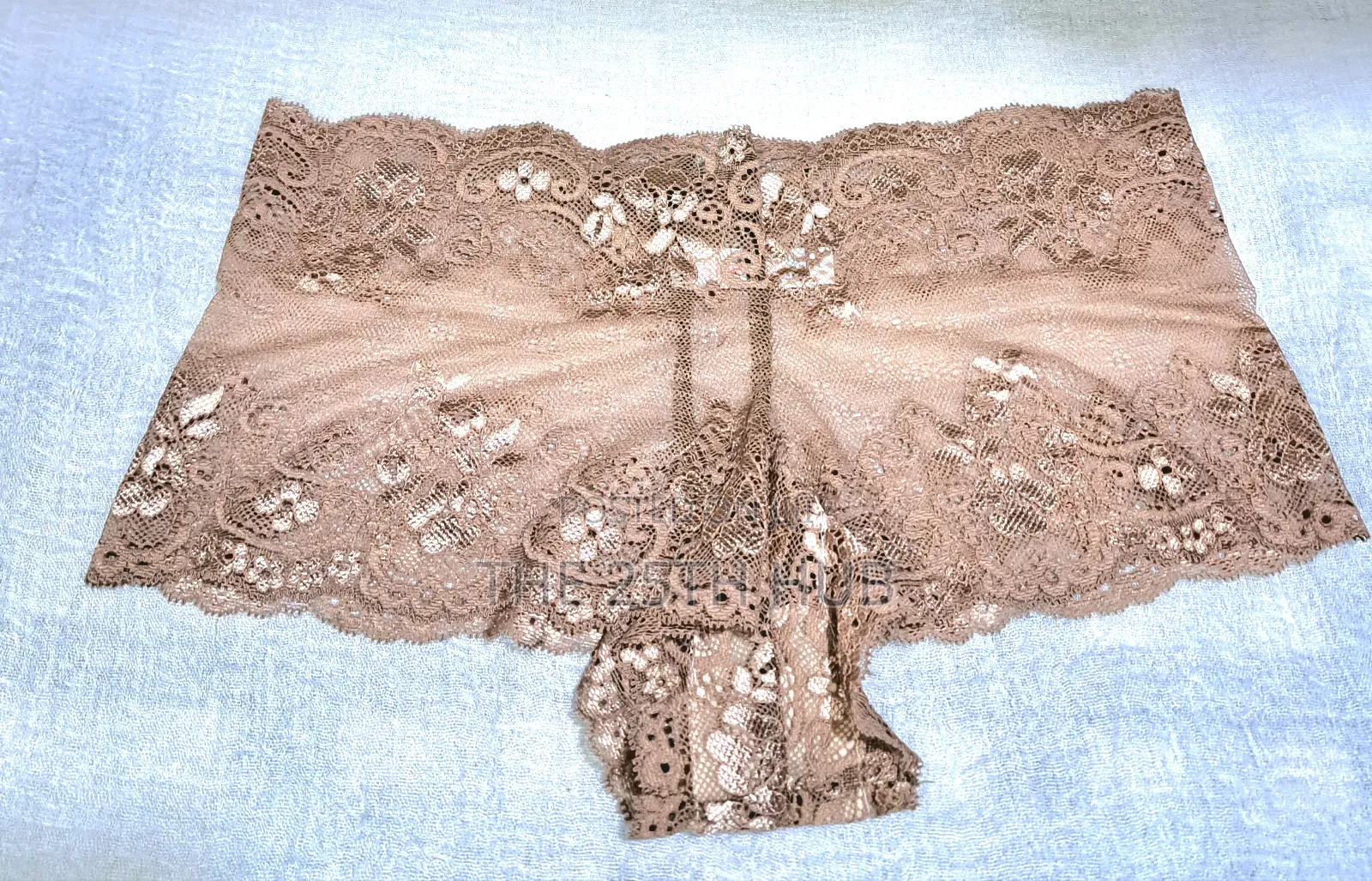 3-Piece Floral Lace Panties Set