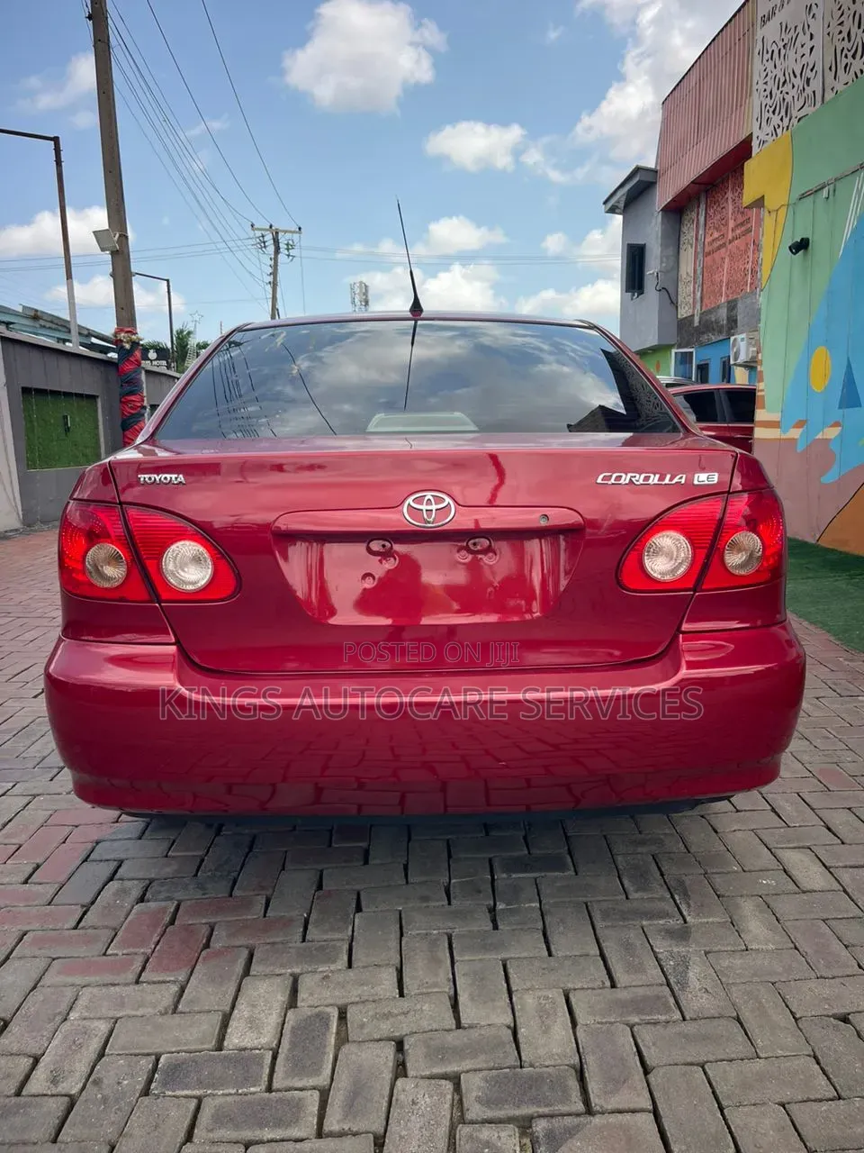 Toyota Corolla LE 2005 Red