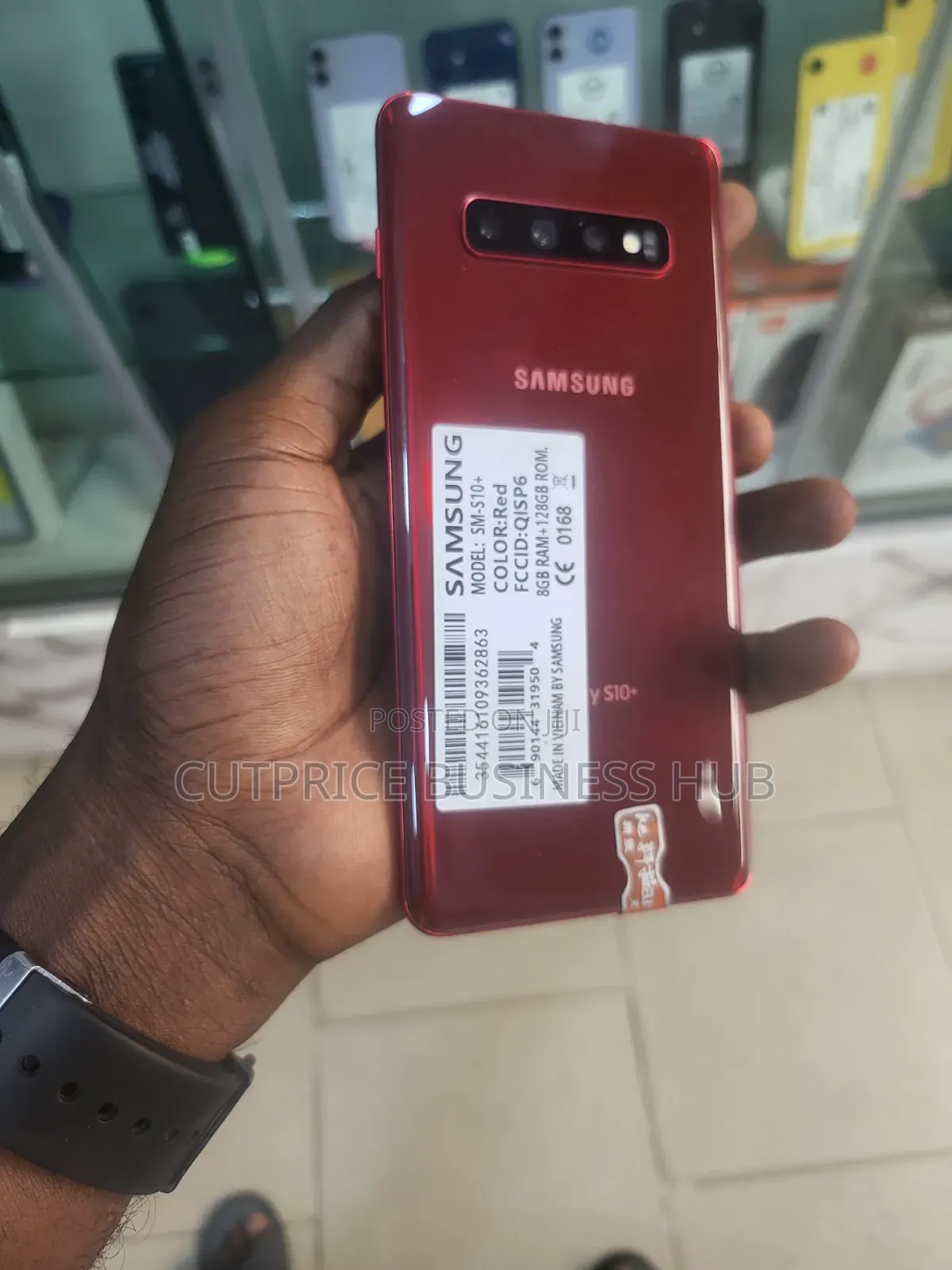 Samsung Galaxy S10 128 GB Red