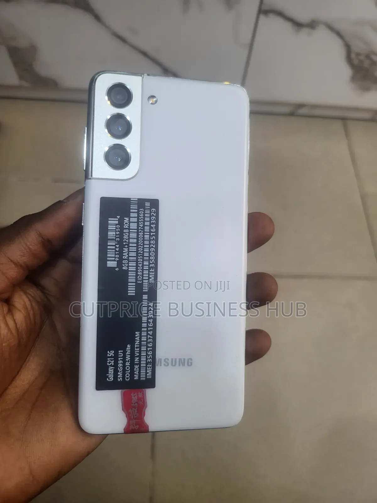 Samsung Galaxy S21 5G 128 GB White