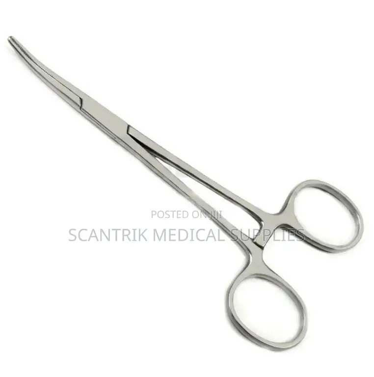 Curved Artery Forcep for Deep Tissue Surgery