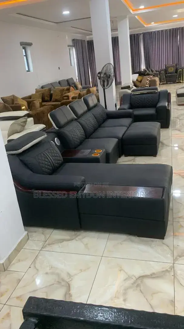 Soca Modern Leather Sofa