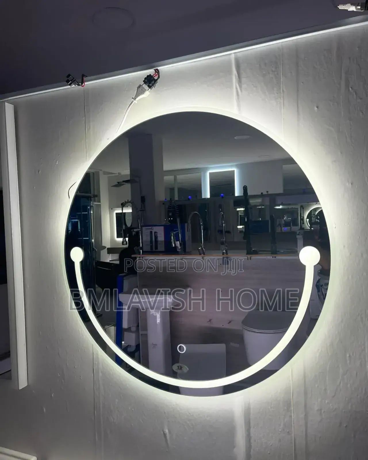 Round Led Mirror