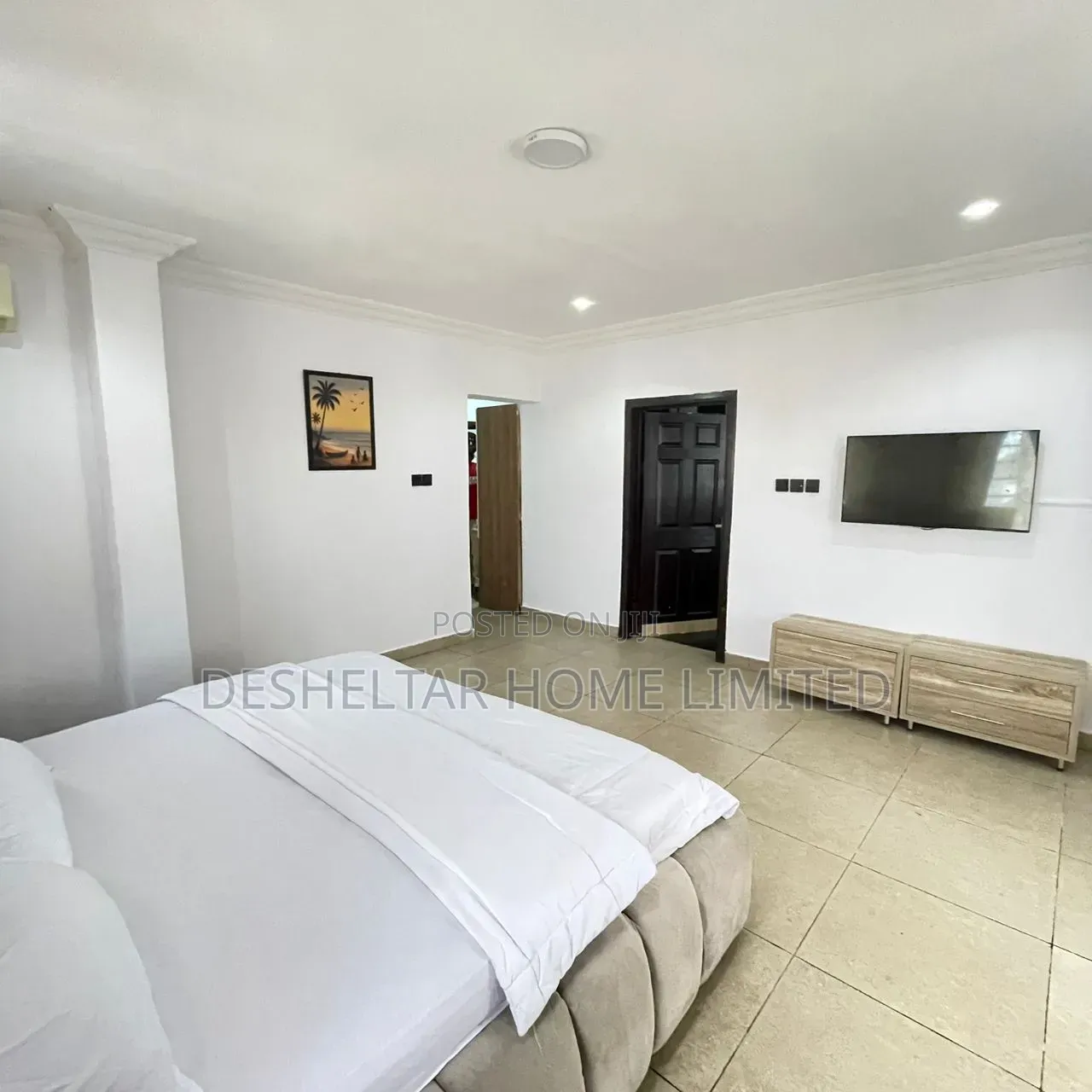 Furnished 3bdrm Shared Apartment in Tpdc Building, Chevron for rent