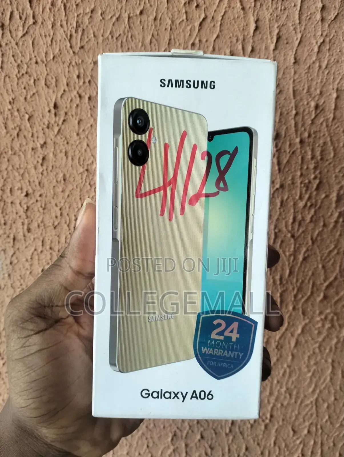 New Samsung Galaxy A06 128 GB Gold