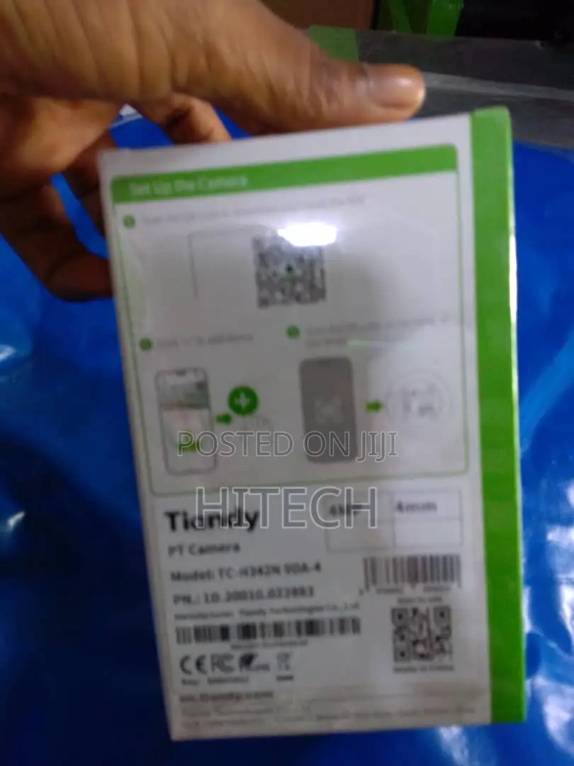 Tiandy 4mp/2mp Fixed Color Maker Wi-Fi Pt Camera