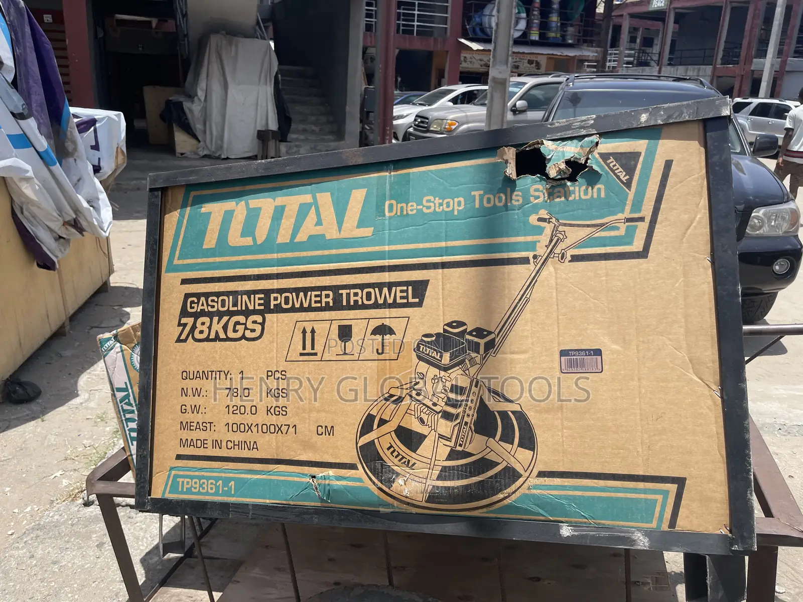 78kgs Total Gasoline Power Trowel Machine