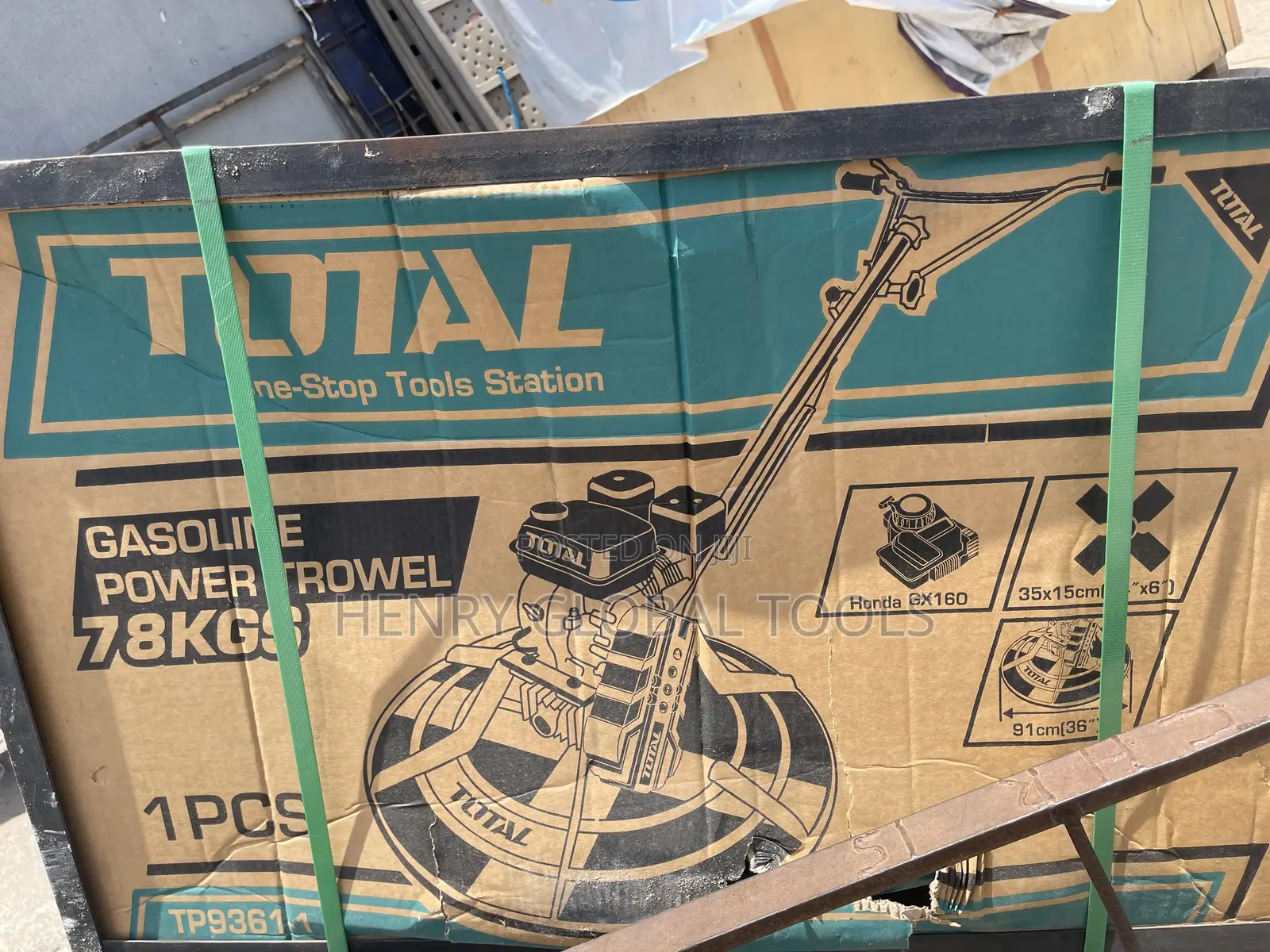 78kgs Total Gasoline Power Trowel Machine