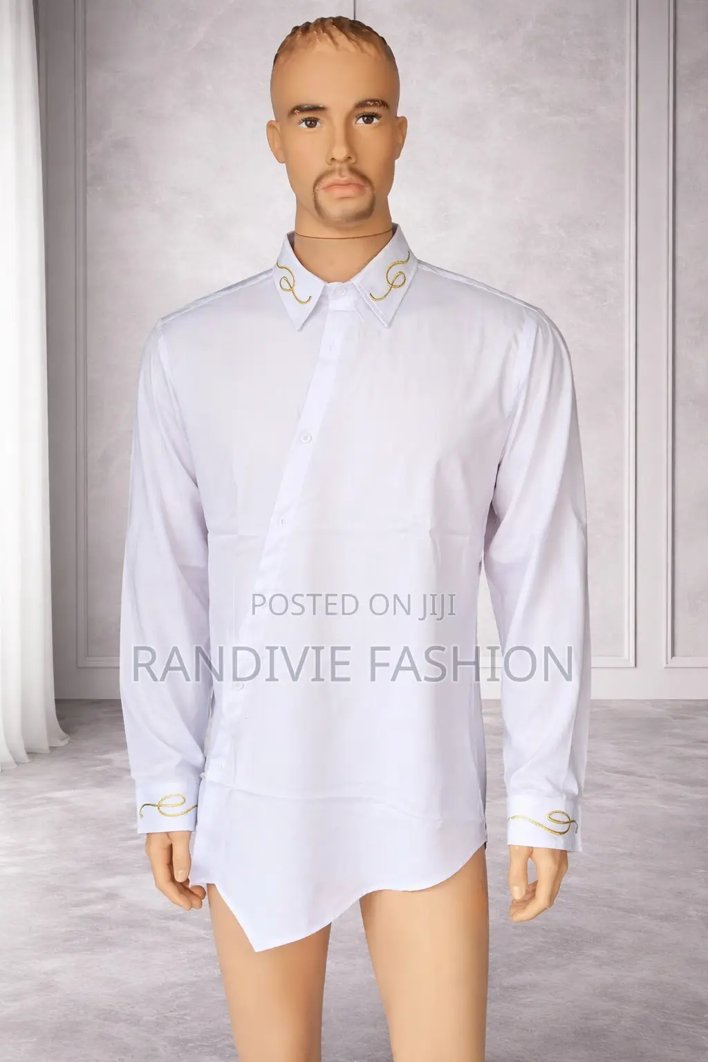 V Fancy Shirt [White]
