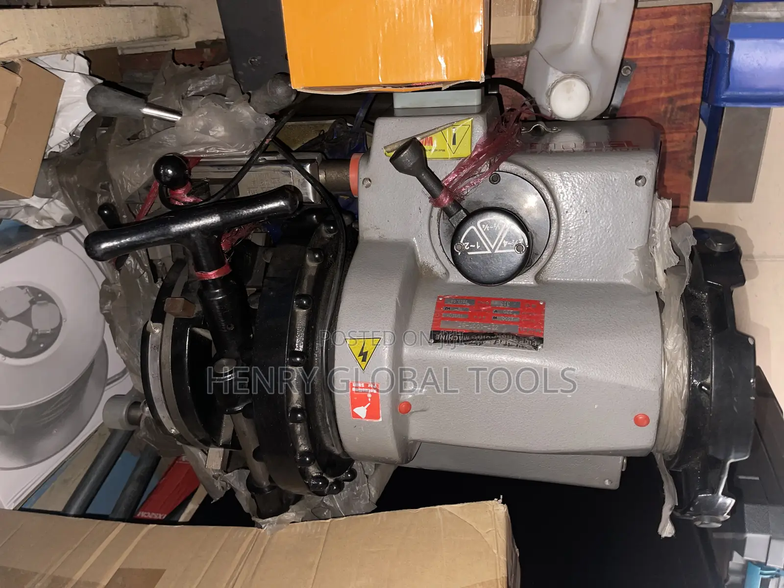 1/2”-2” Electric Treading Machine