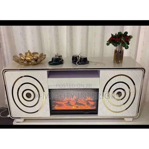 Royal Tv Stand With Electric Fireplace