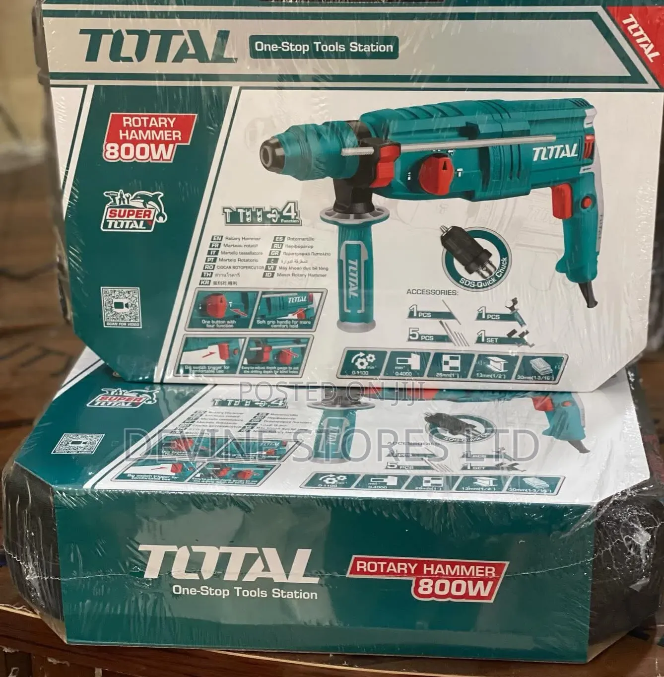 800w Total Rotary Hammer Machine