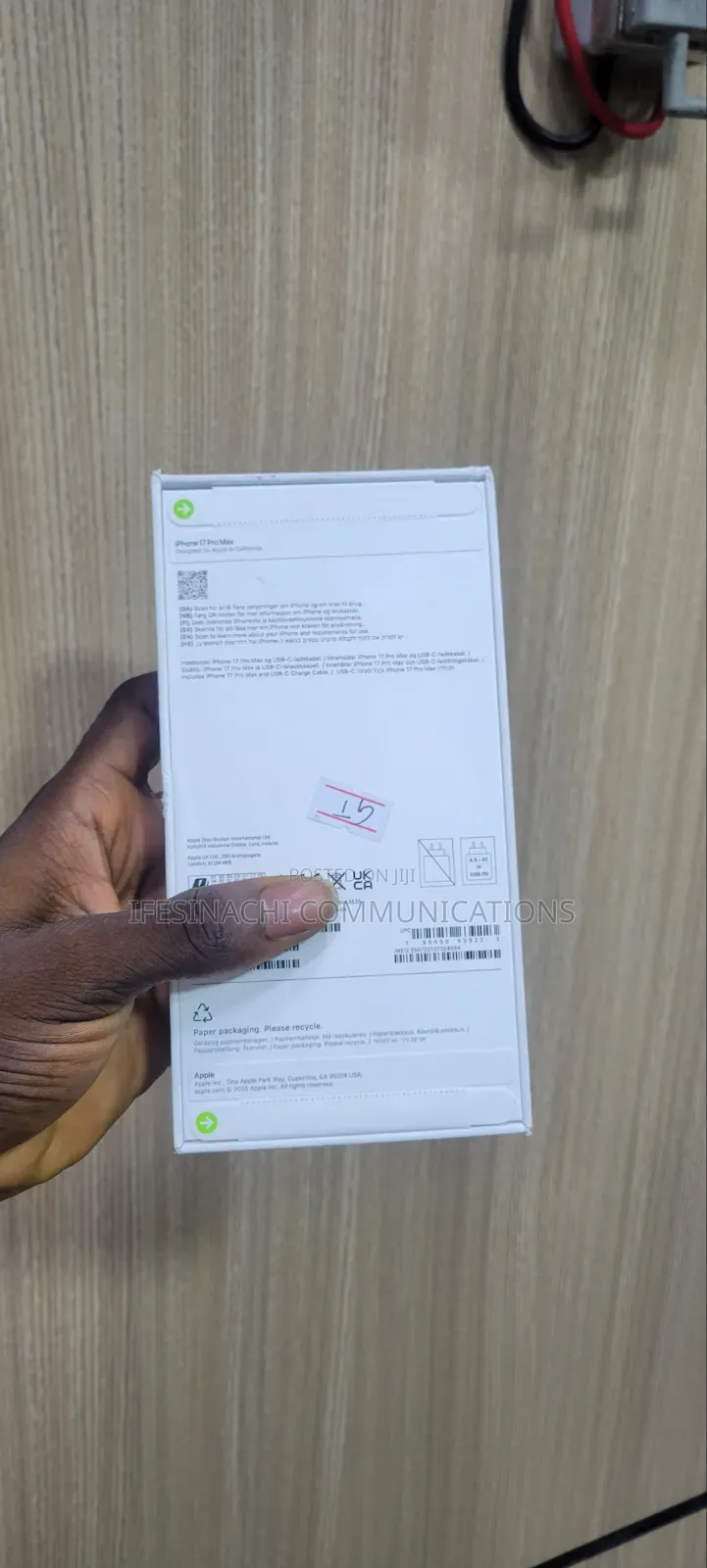 New Apple iPhone 17 Pro Max 256 GB Blue