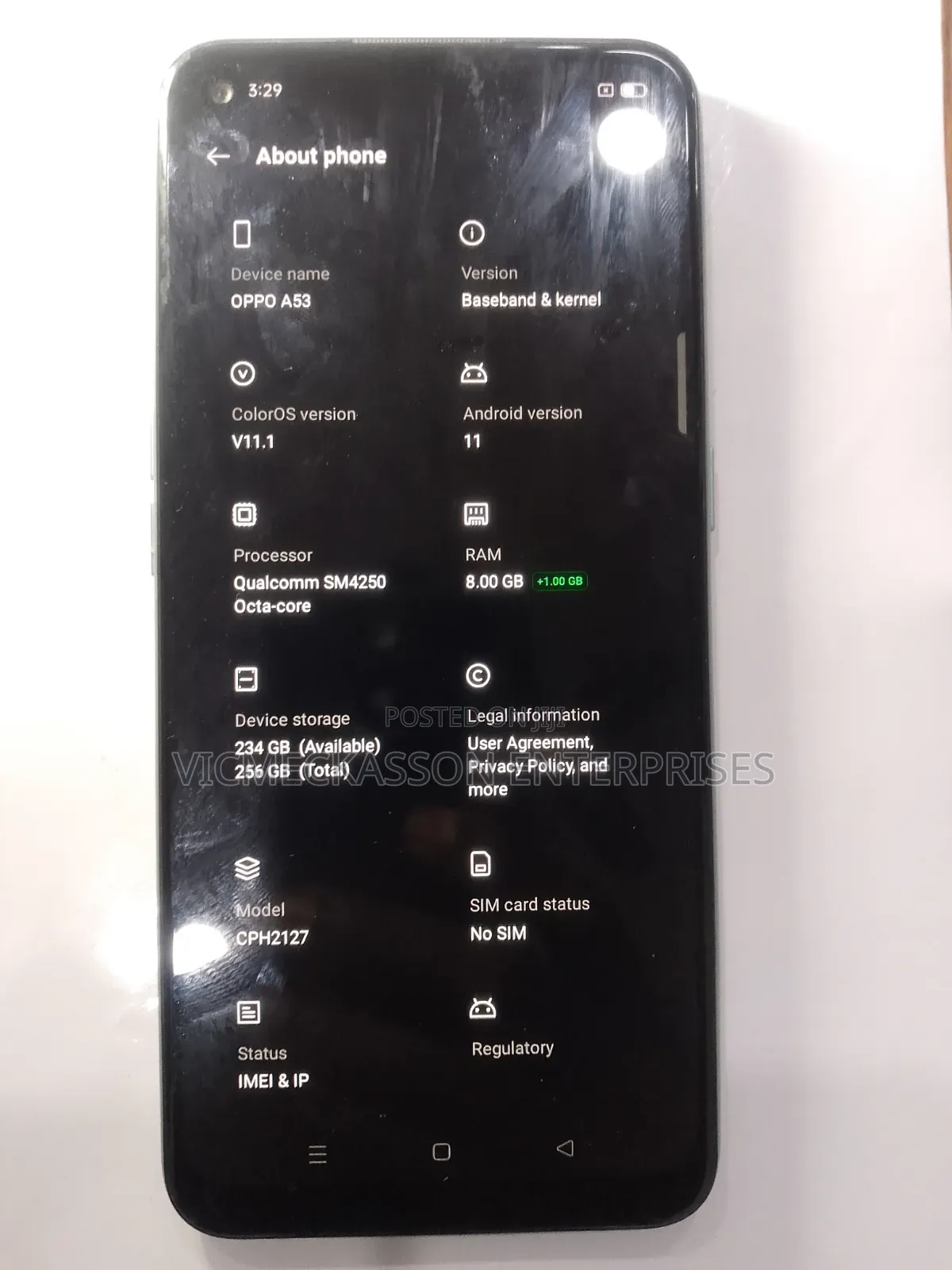 Oppo A53 128 GB Green