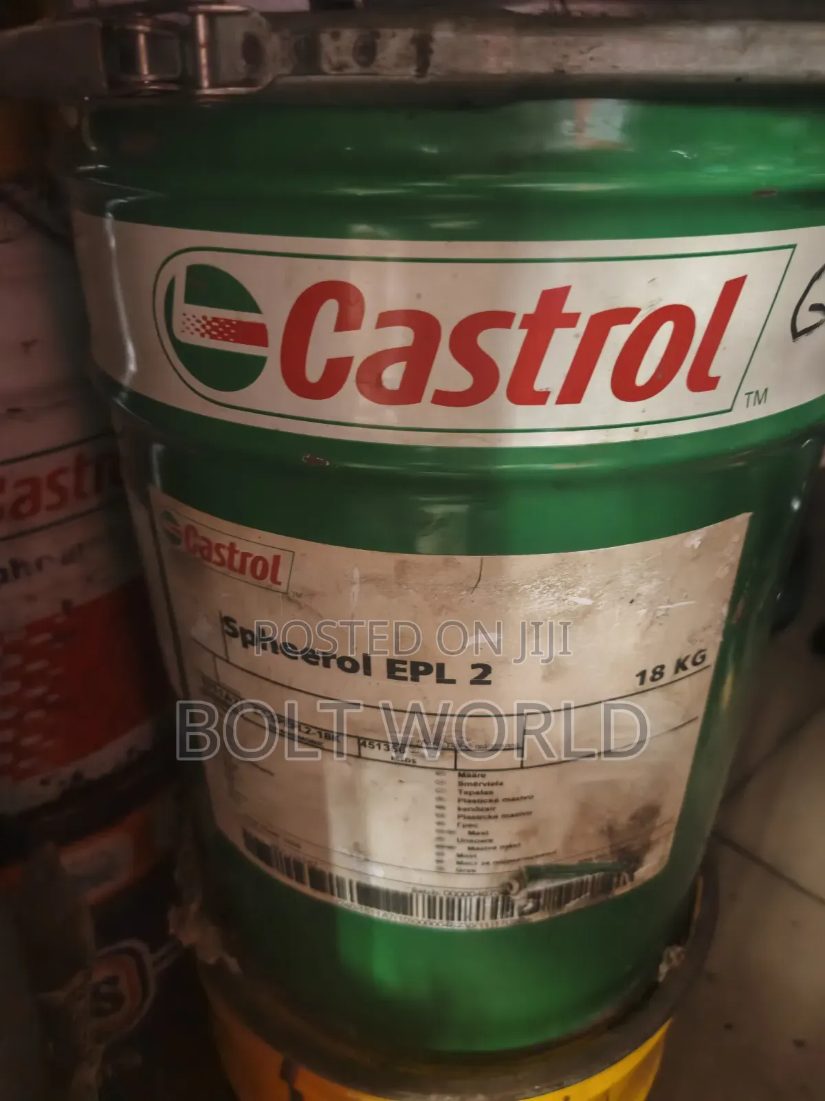 Castrol Spheerol Epl 2 Crease 18kg