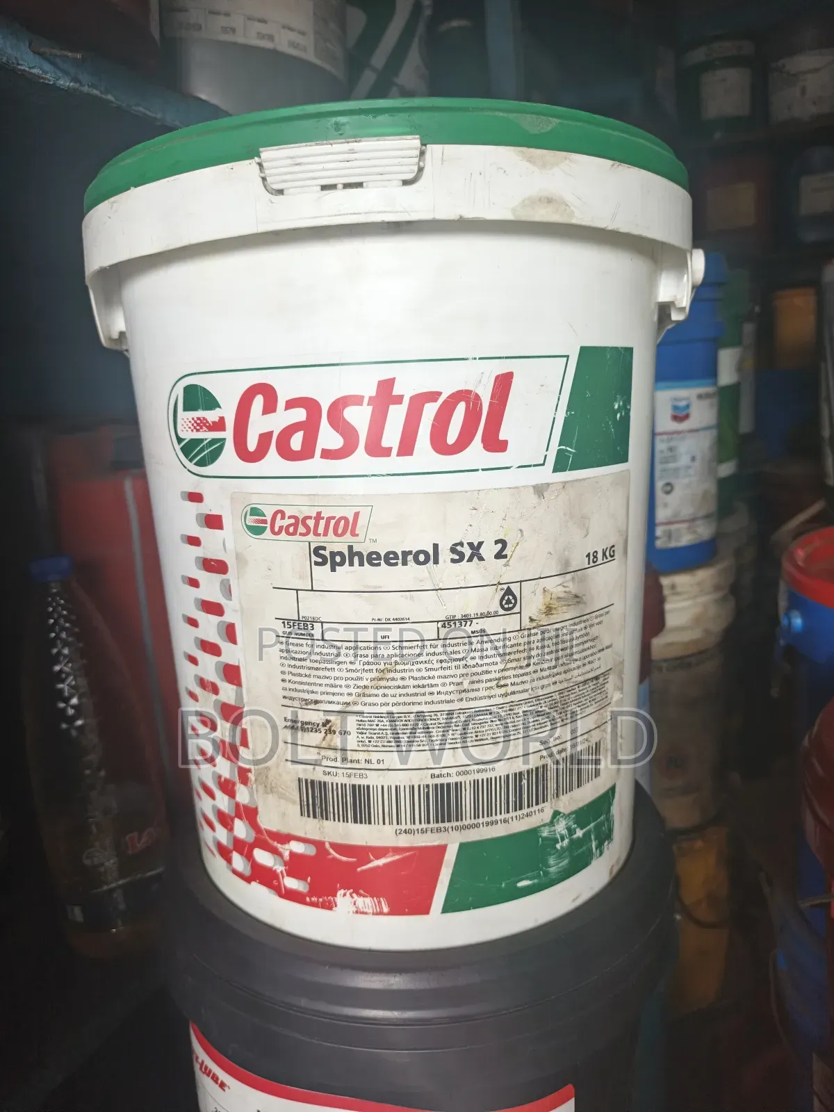 Castrol Spheerol Sx2 Grease Lub18kg