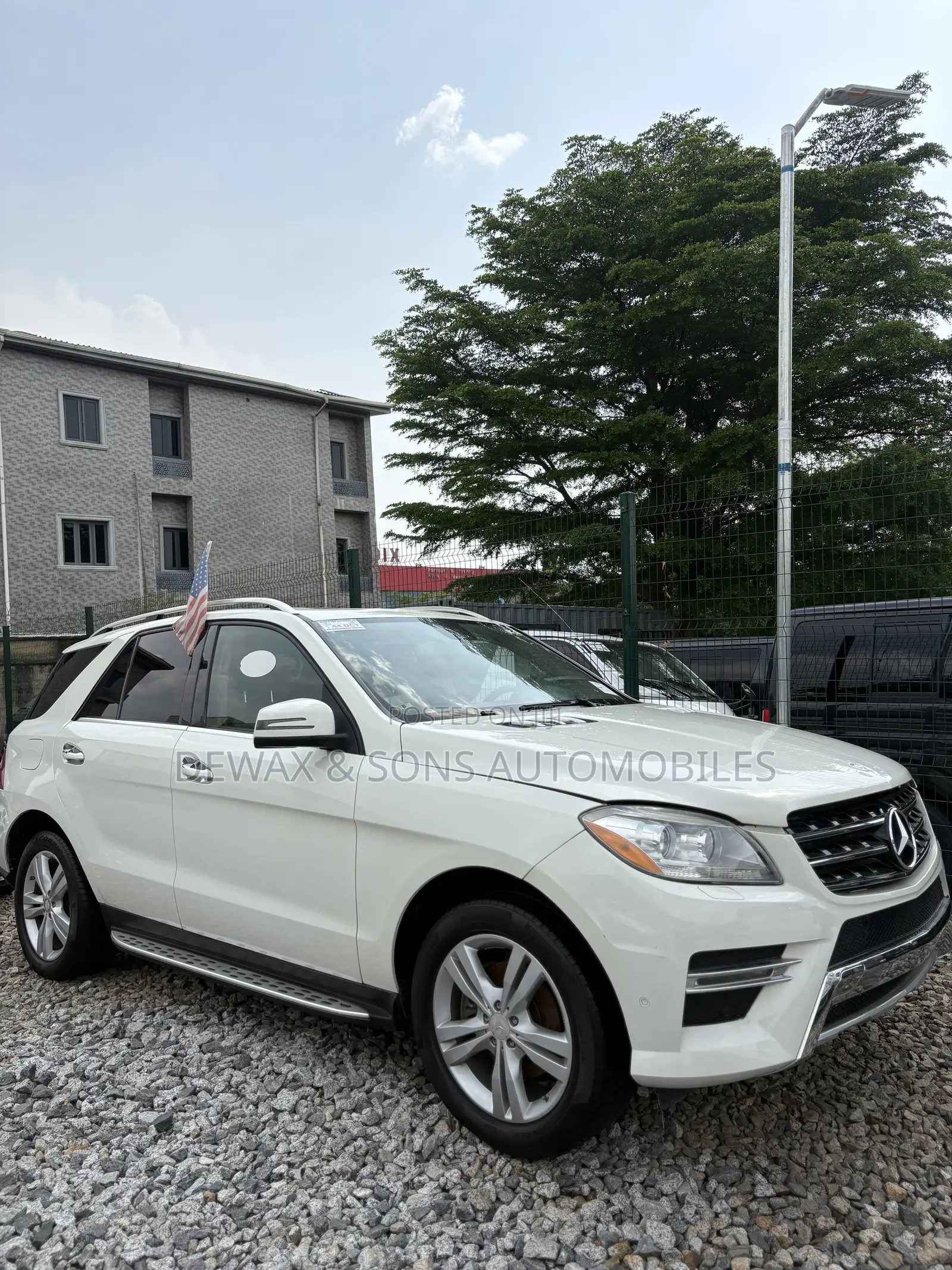 Mercedes-Benz M Class ML 350 4Matic 2013 White