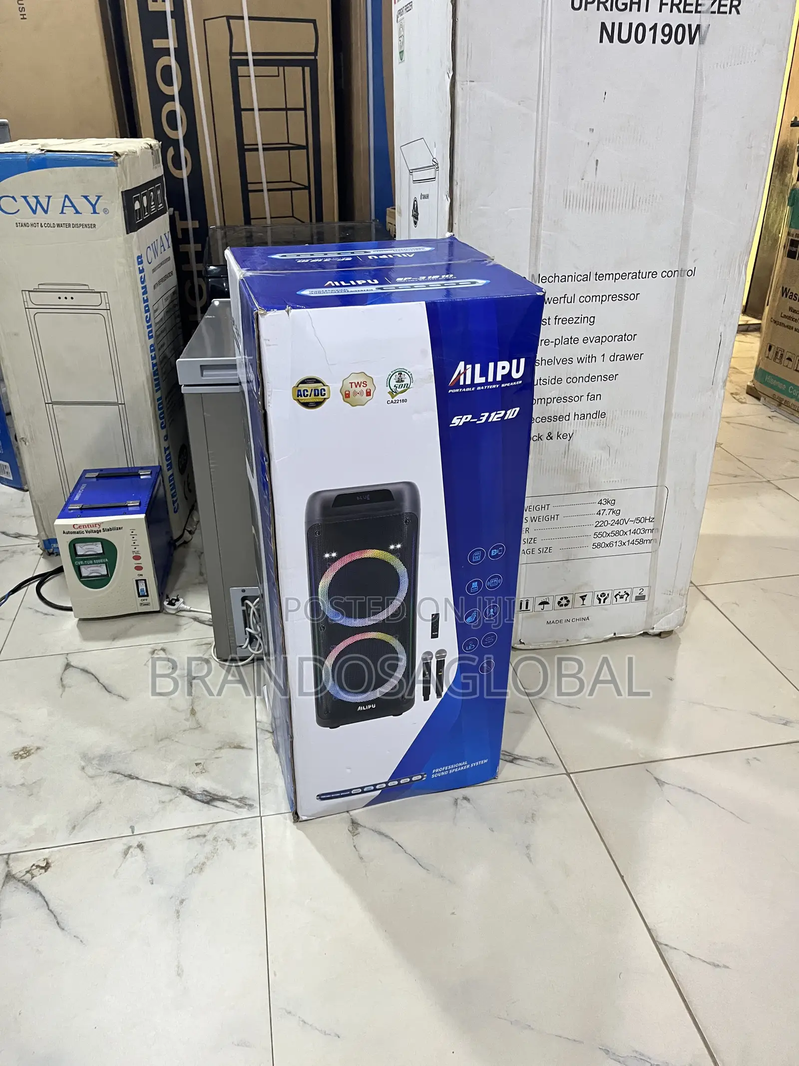 Ailipu Sp-[31210] Portable 4-in-1 Dual Speaker–Highqualitymusicspeaker