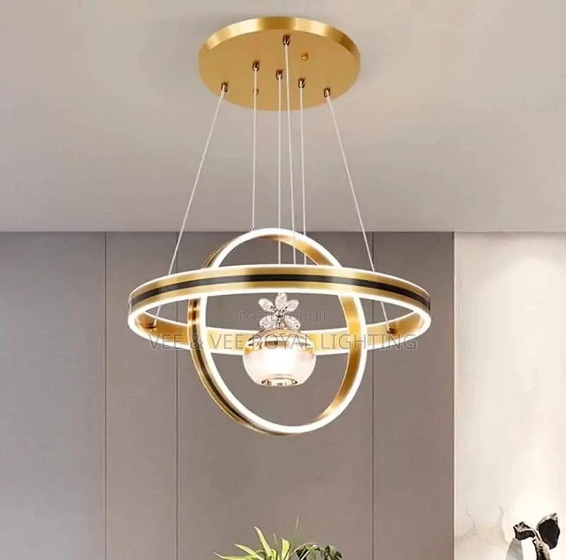 Round Drop Chandelier With Centre Light– For Sitting Room, Hotel Light