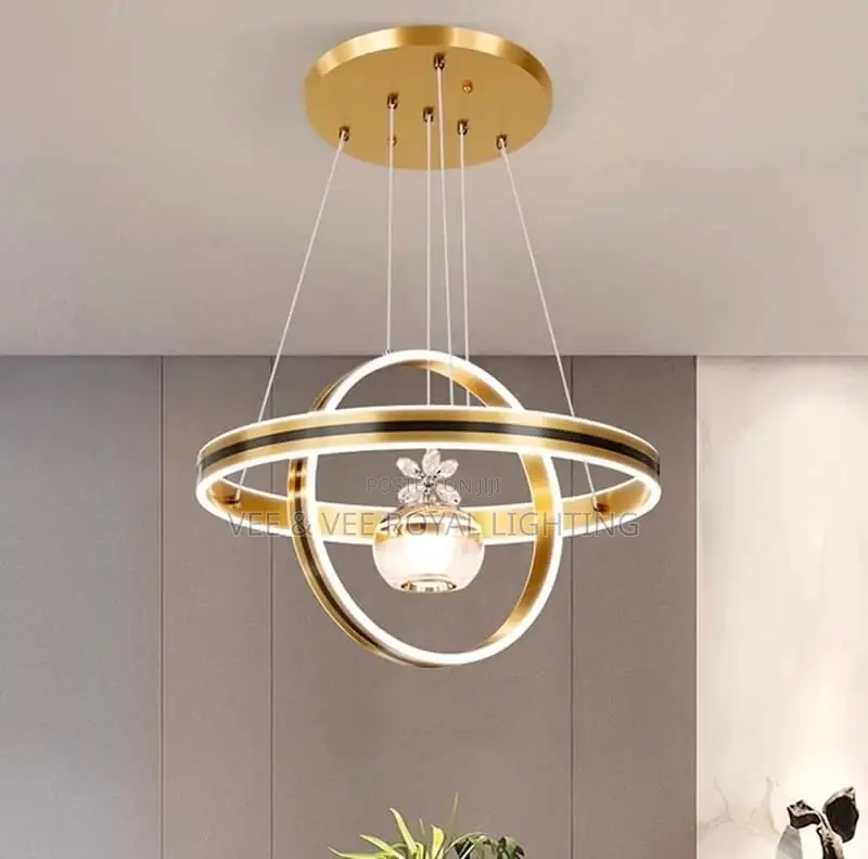 Round Drop Chandelier With Centre Light– For Sitting Room, Hotel Light