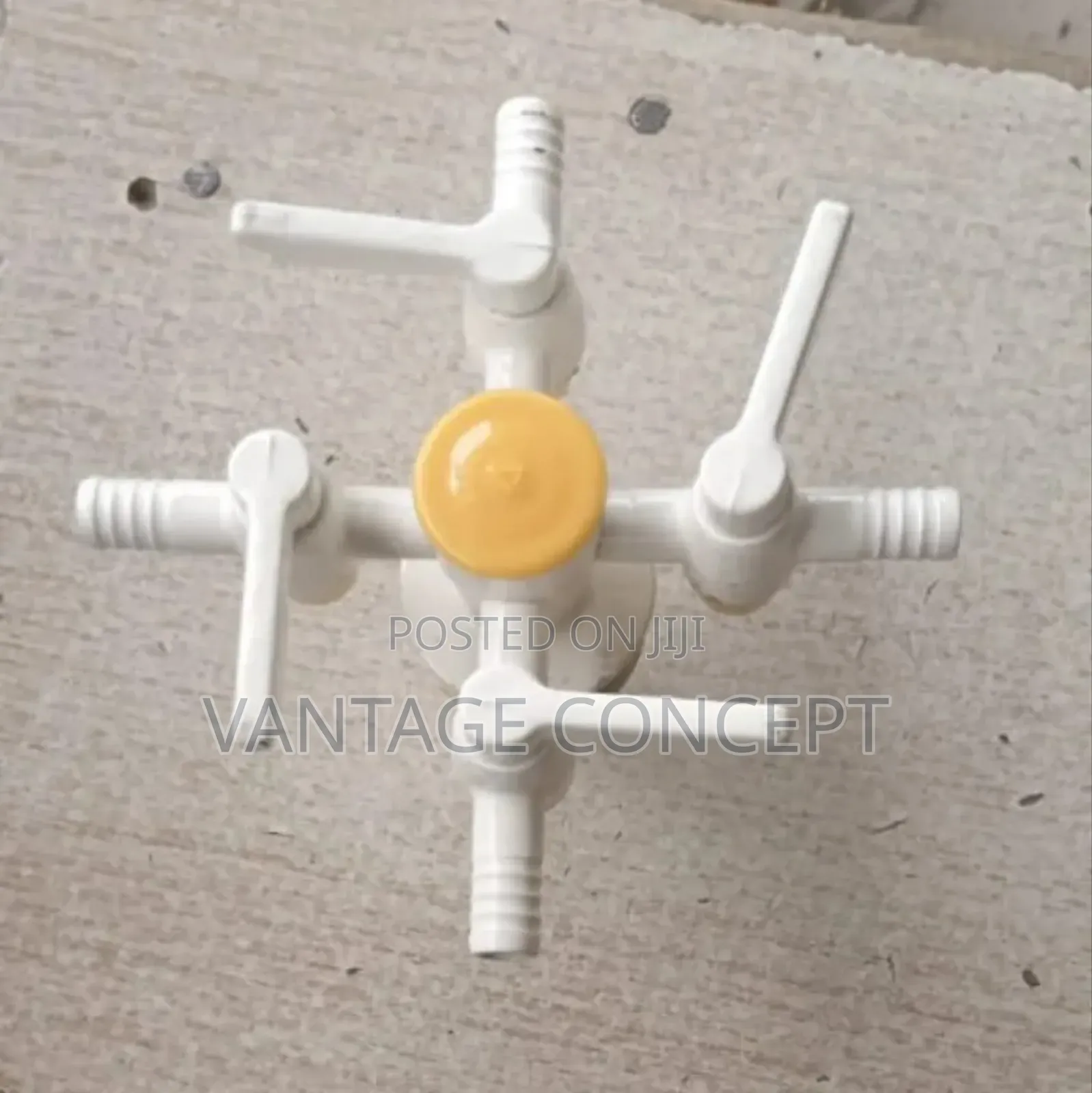 4 Ways Gas Laboratory Tap