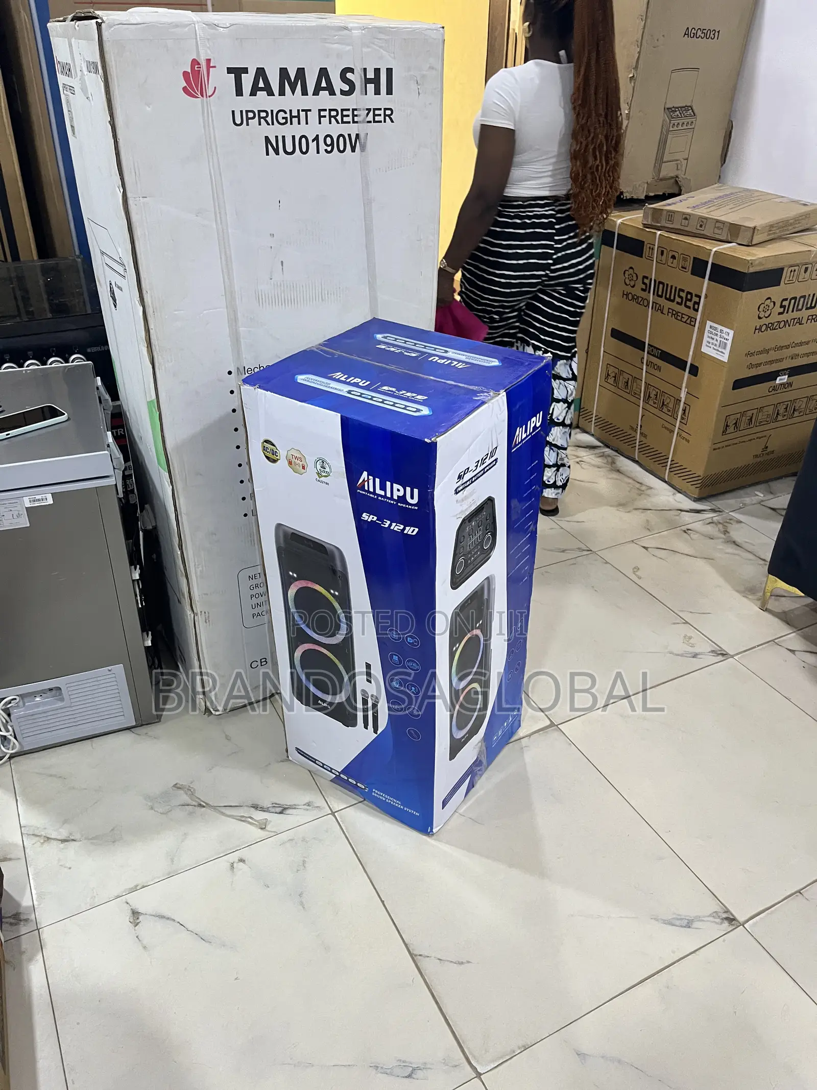 Ailipu Sp-[31210] Portable 4-in-1 Dualspeaker–Practicalwirelessspeaker