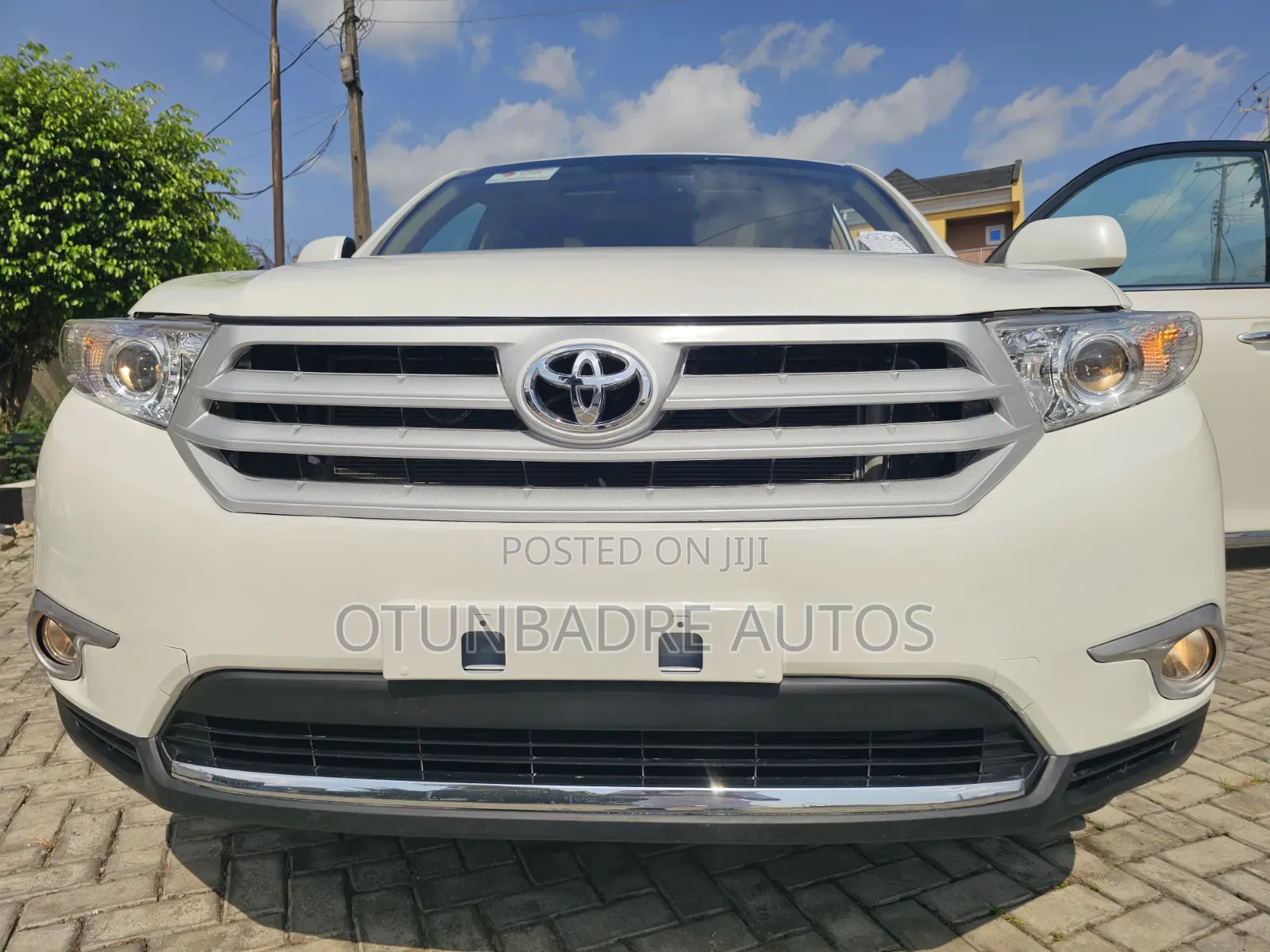 Toyota Highlander Limited 3.5l 4WD 2013 White