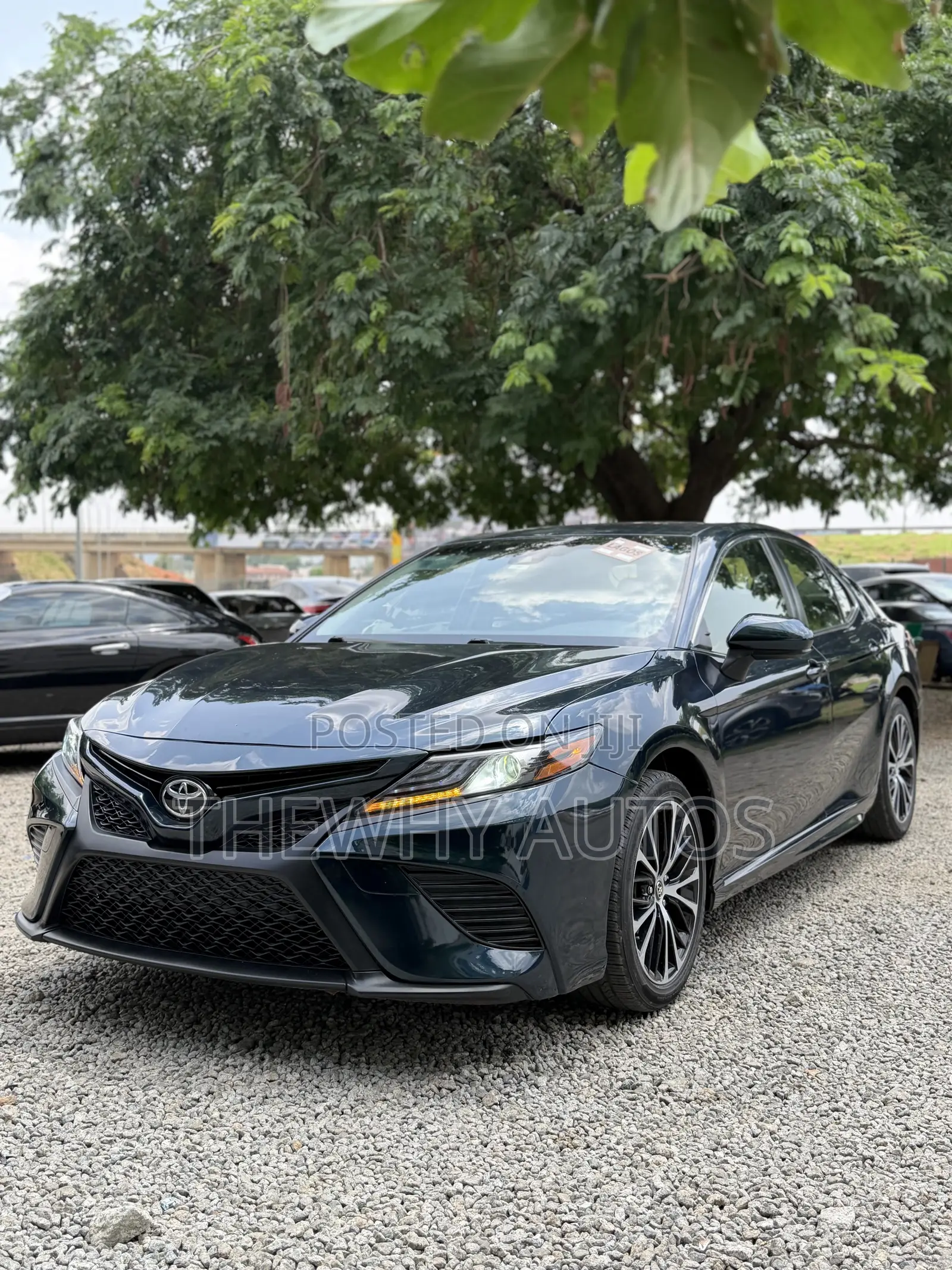 Toyota Camry SE (2.5L 4cyl 8A) 2019 Blue