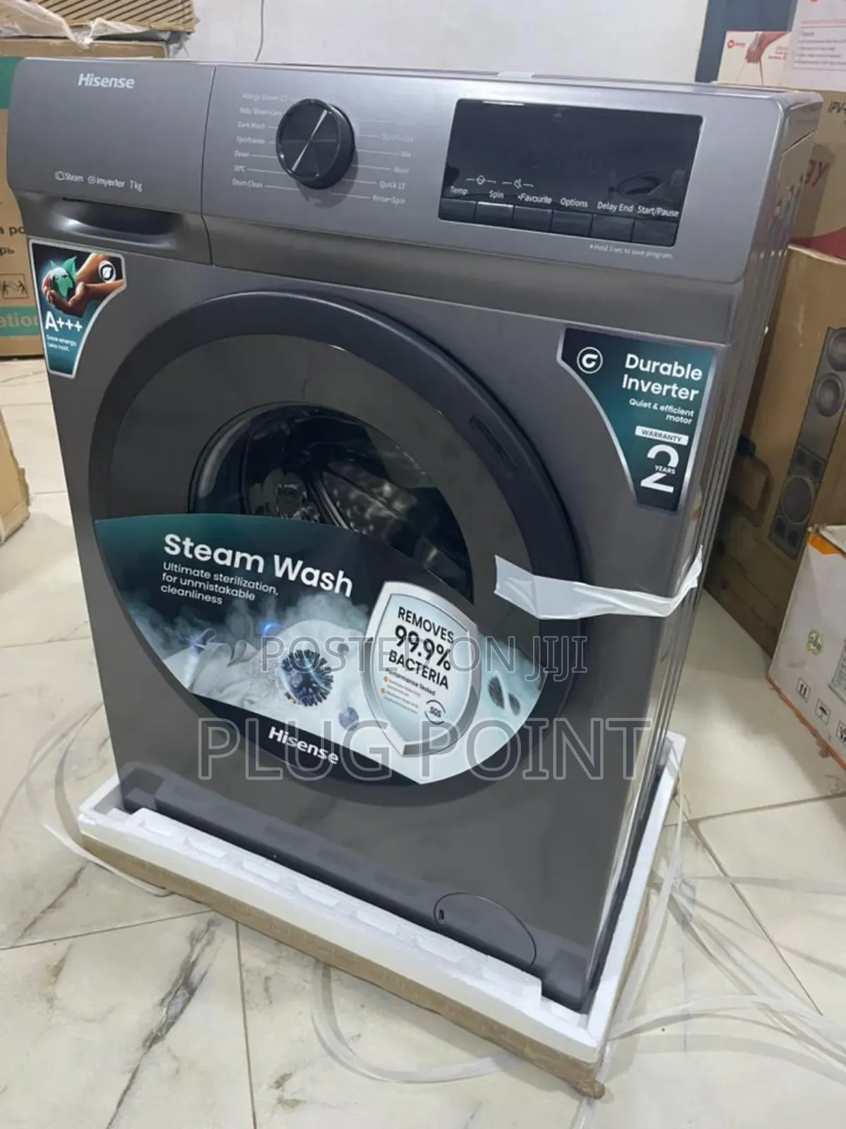 Hisense 7kg Front Load Washing Machine – Efficient Wash Spin Combo